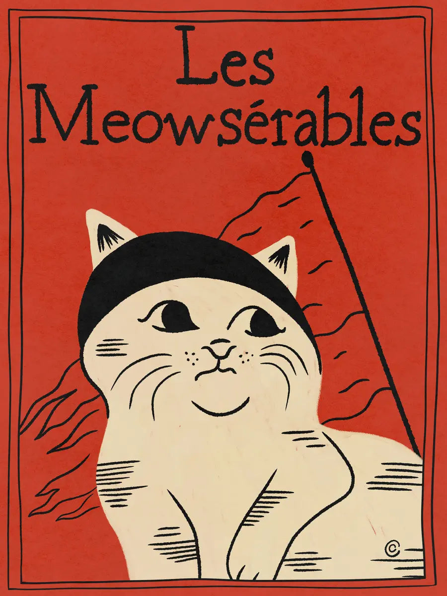 Les Meowserables Poster