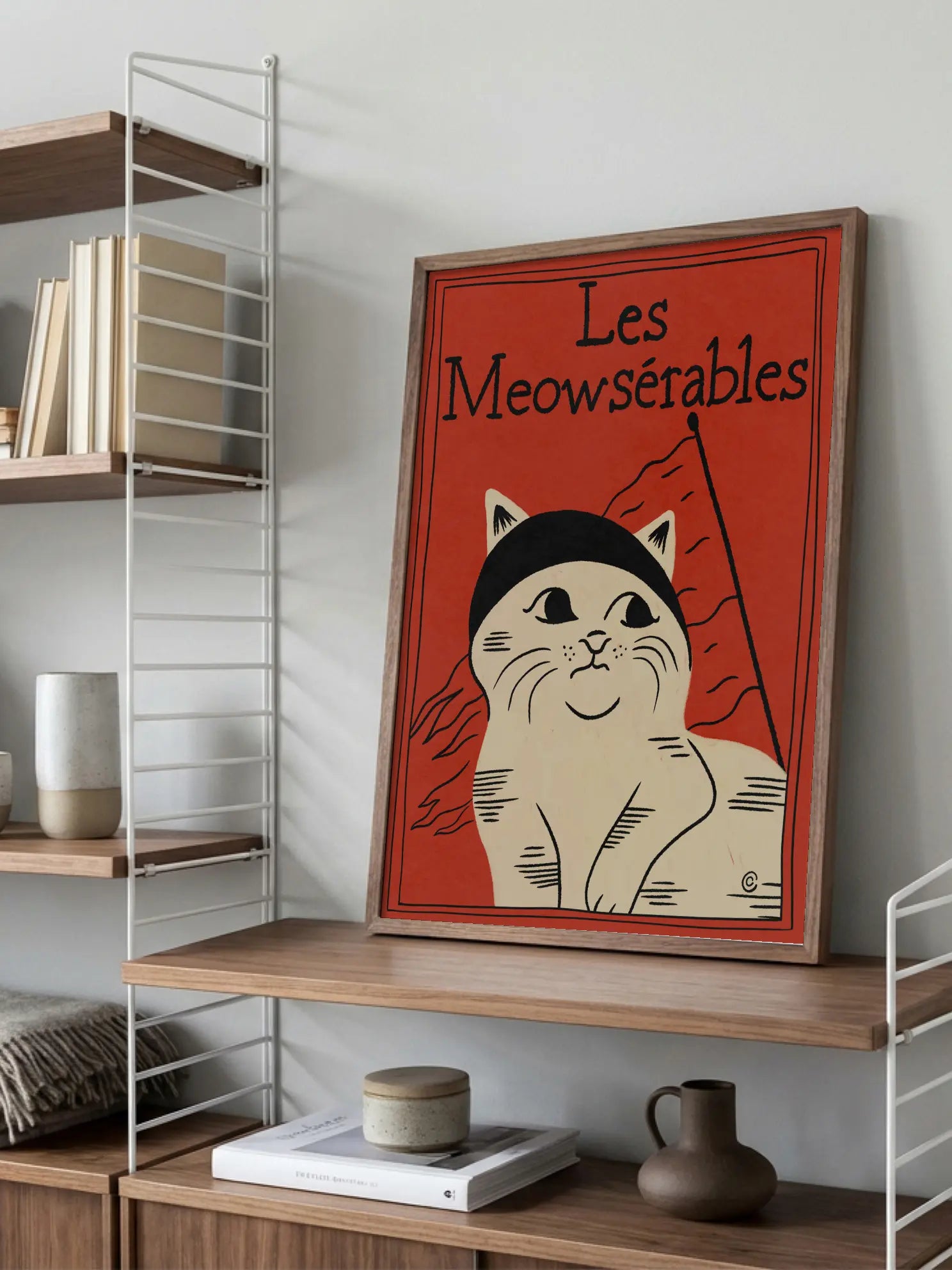 Les Meowserables Poster