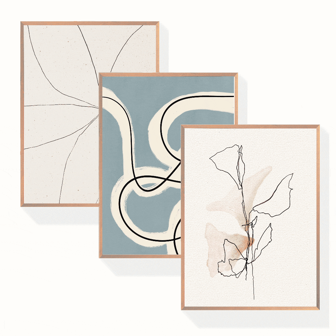Line Art Poster Bundle