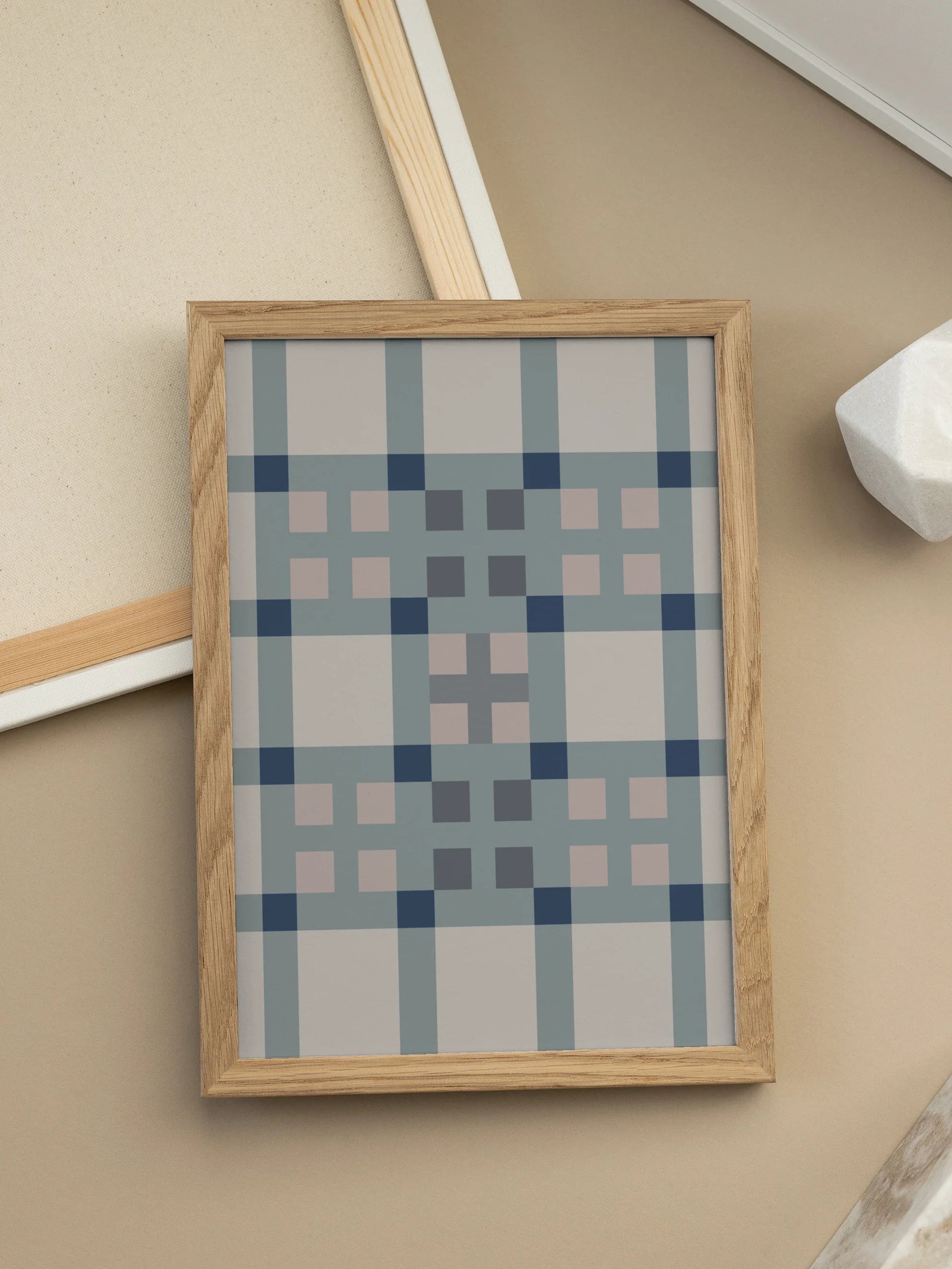 Lines Cross Artwork No1 Poster