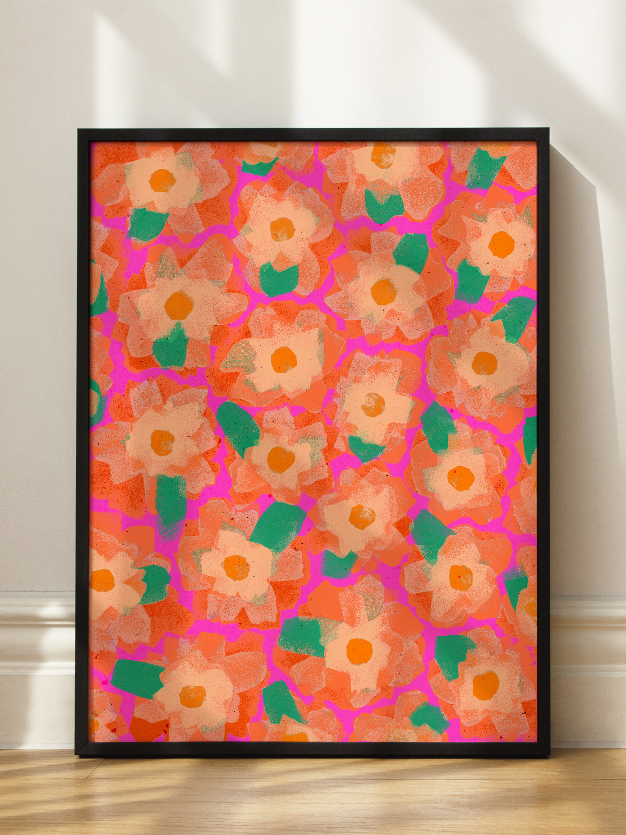 Lively Floral Pattern