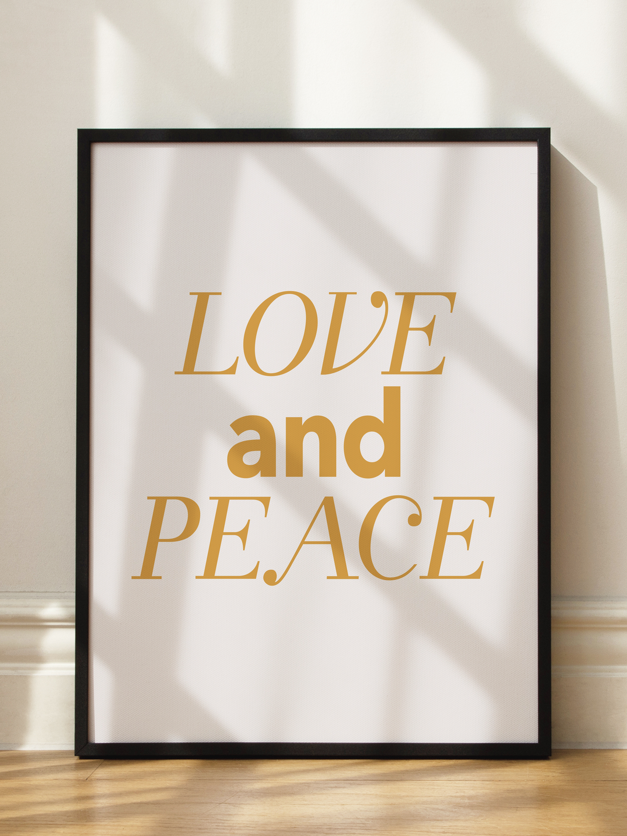 Love and Peace