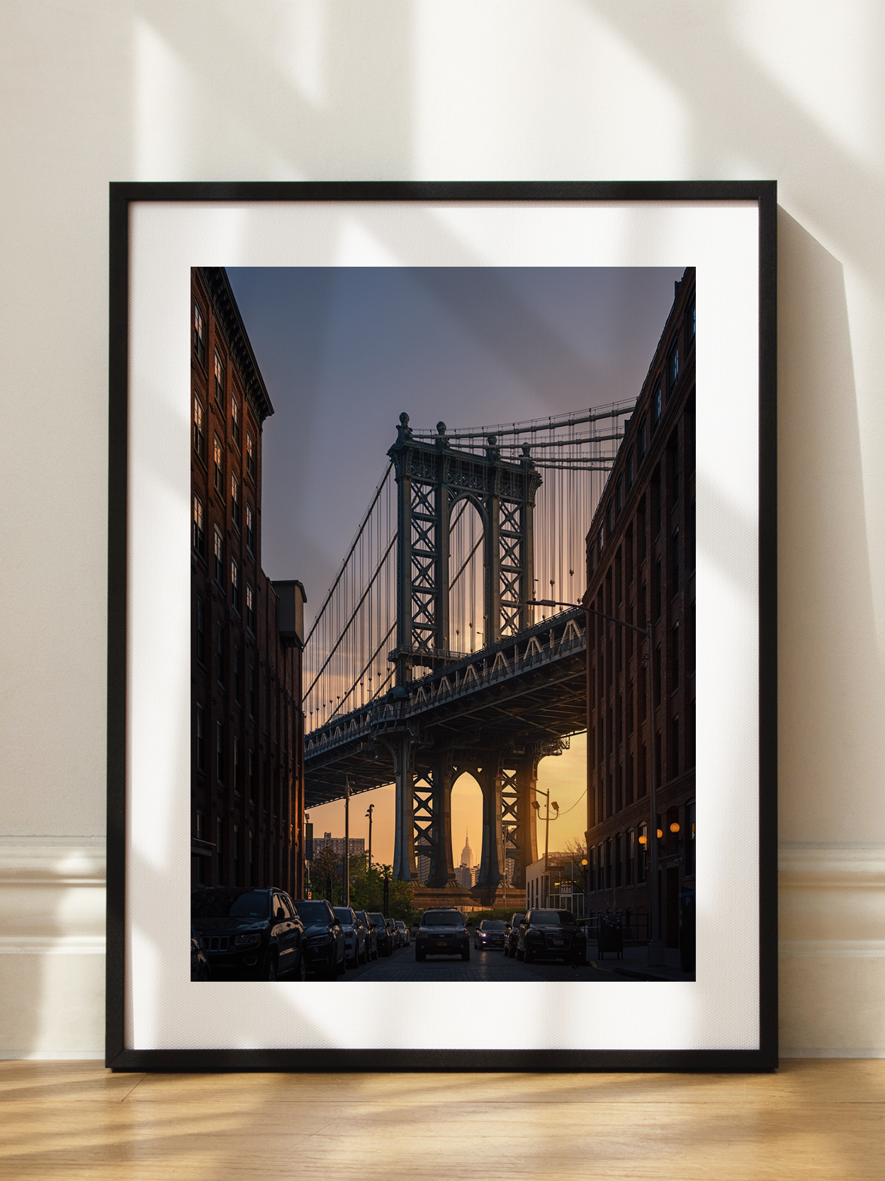 Manhattan Bridge at Sunset