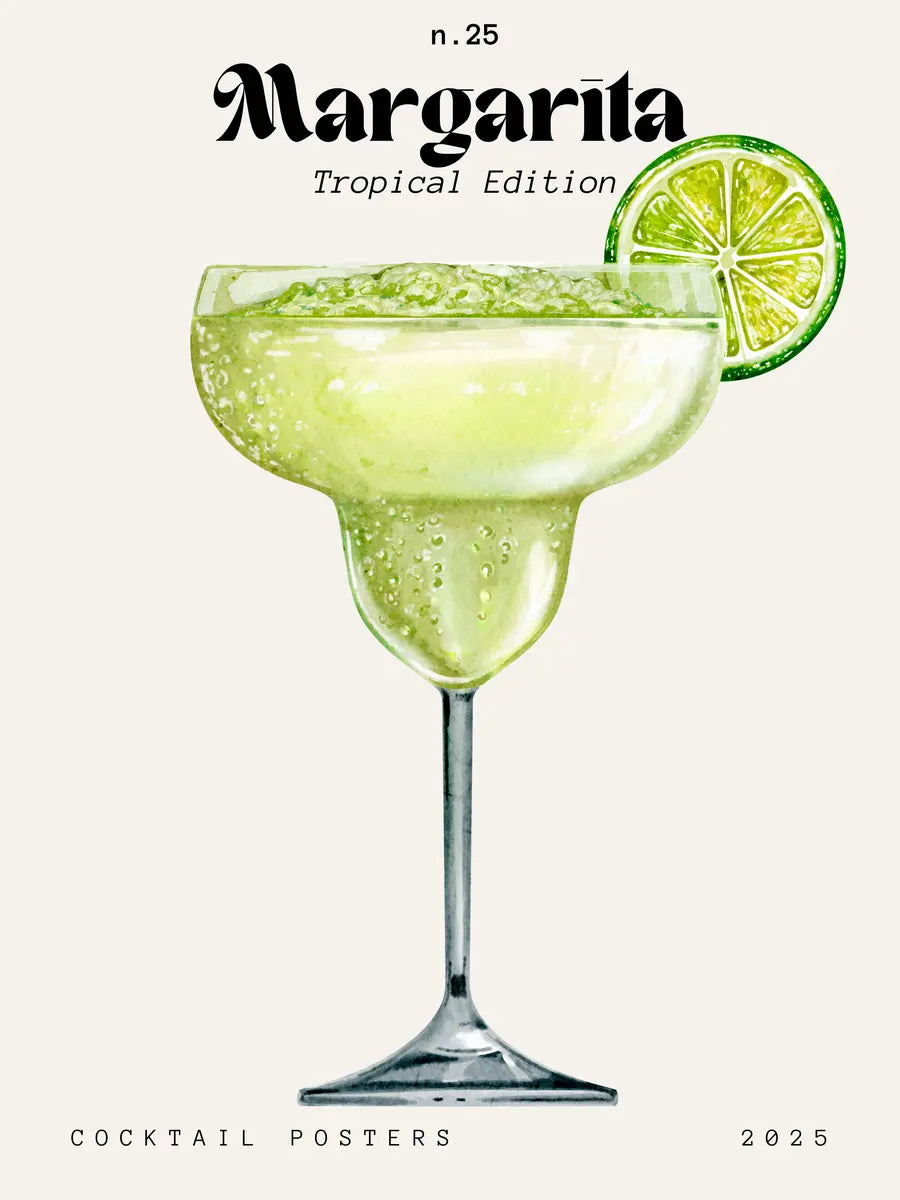 Margarita Cocktail Poster