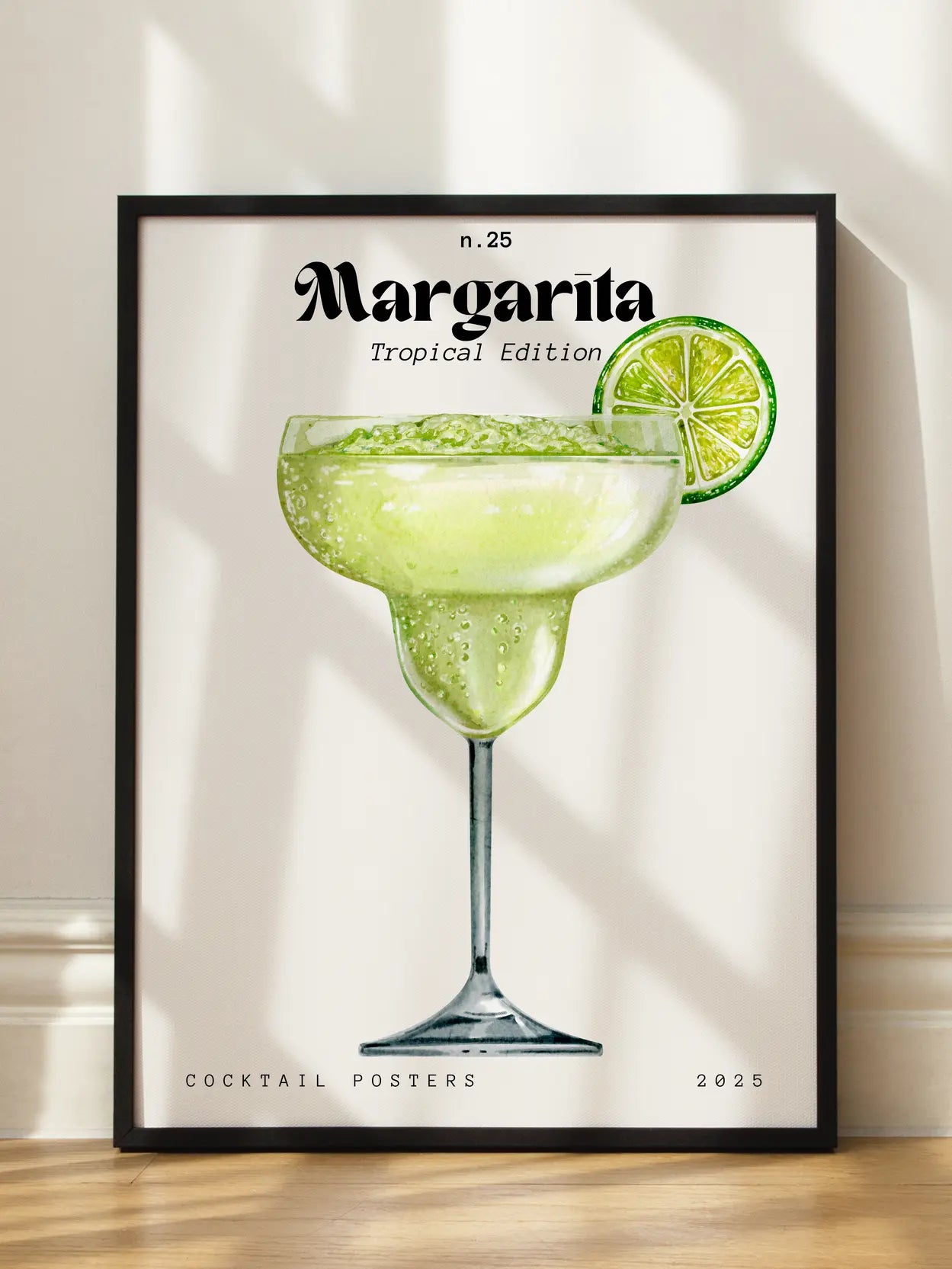 Margarita Cocktail Poster
