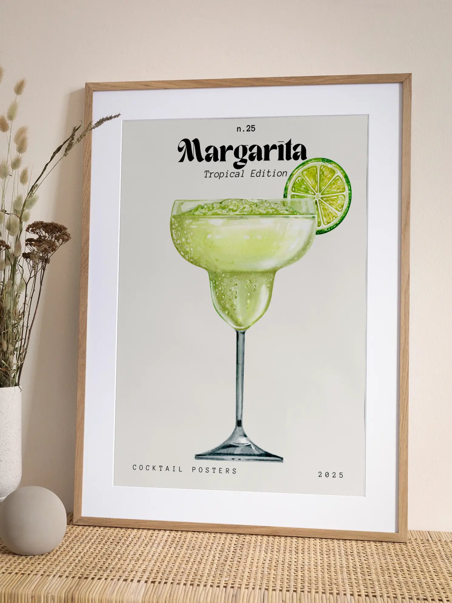 Margarita Cocktail Poster