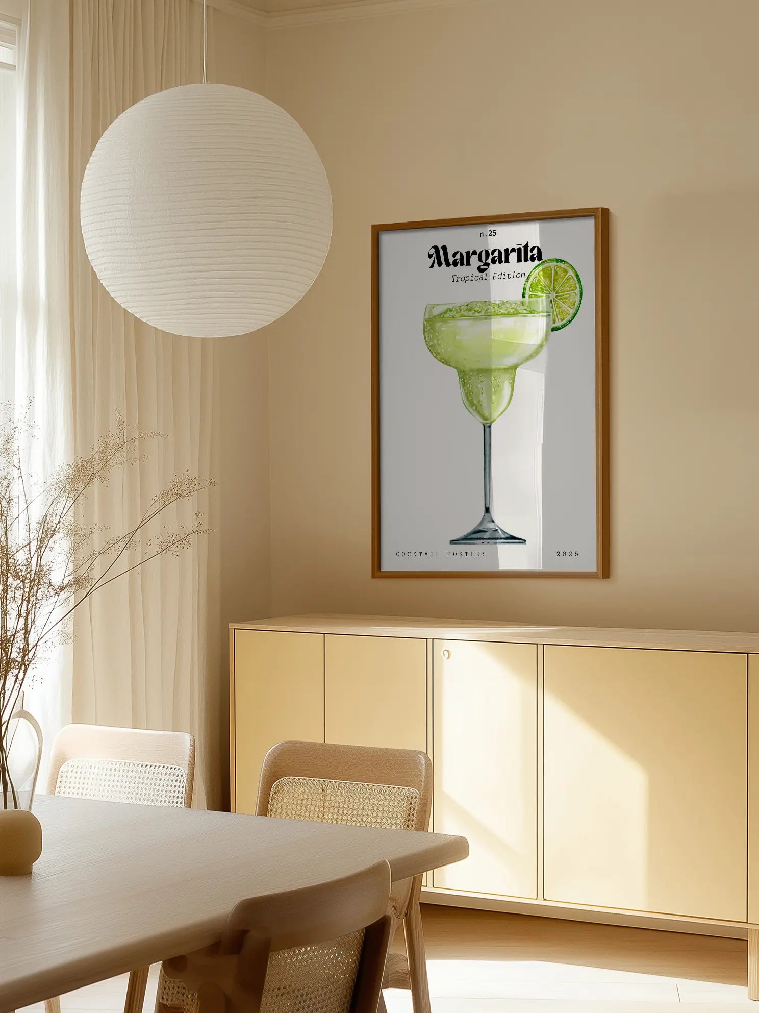 Margarita Cocktail Poster
