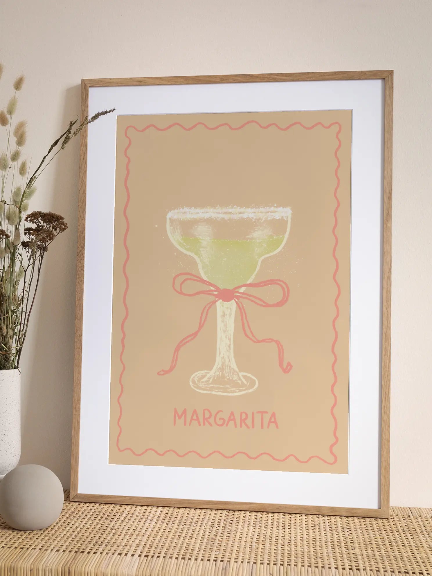 Margarita Elegant Poster