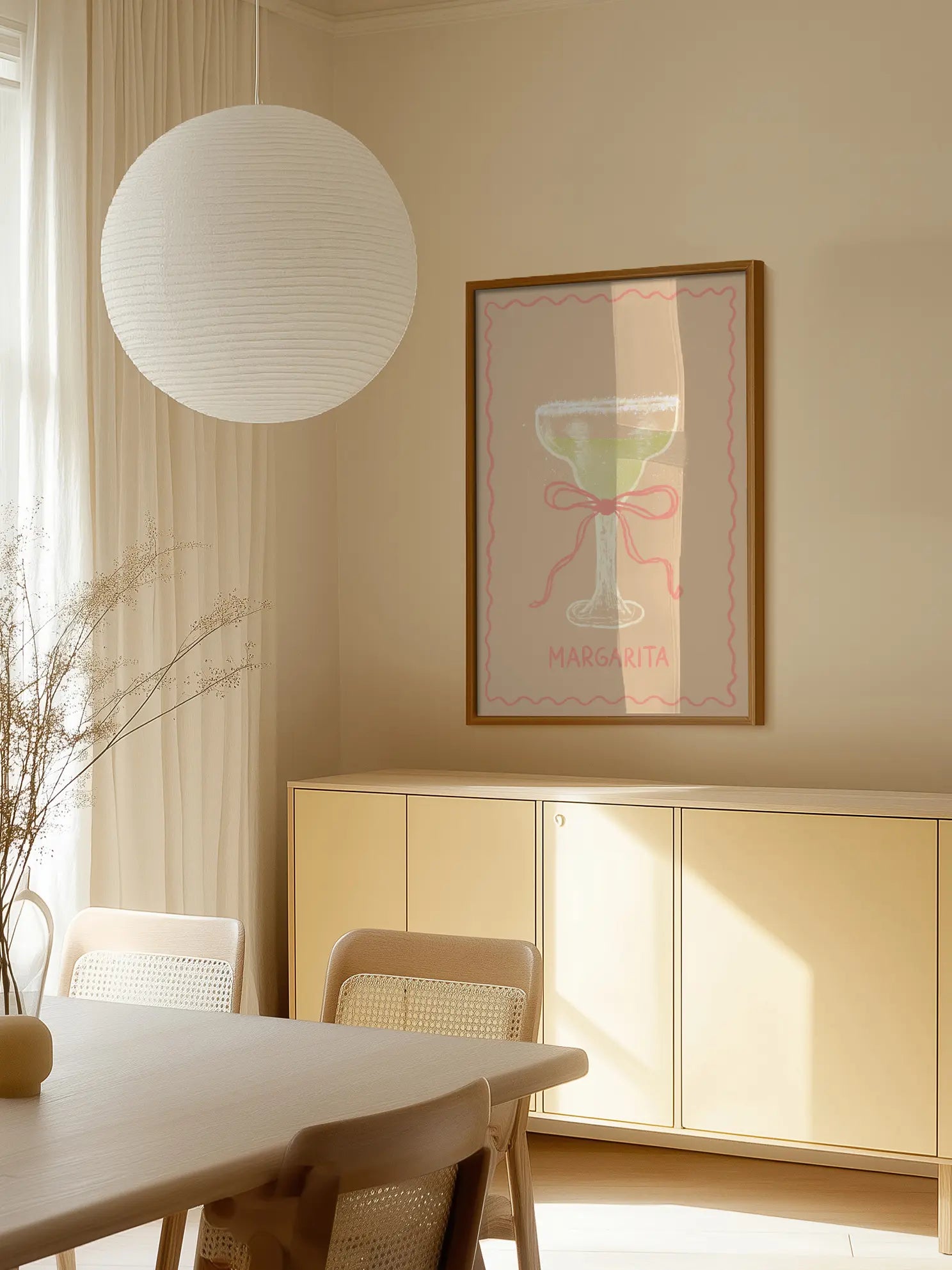 Margarita Elegant Poster