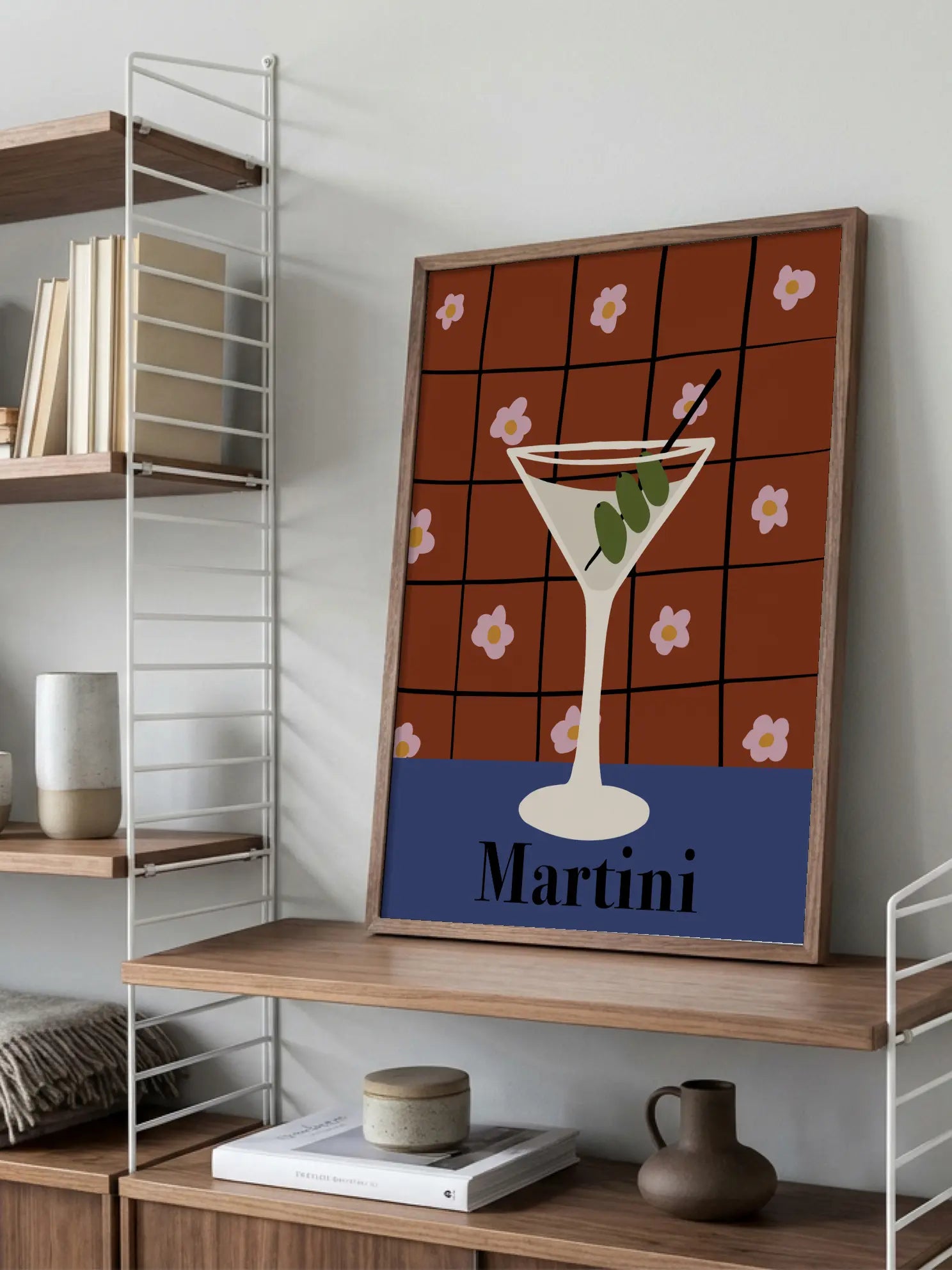 Martini Minimalist Poster