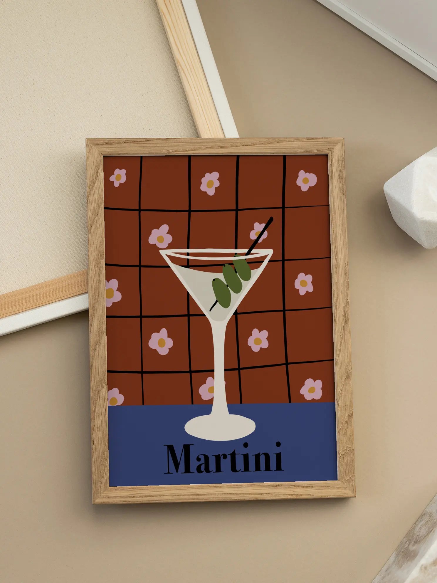 Martini Minimalist Poster