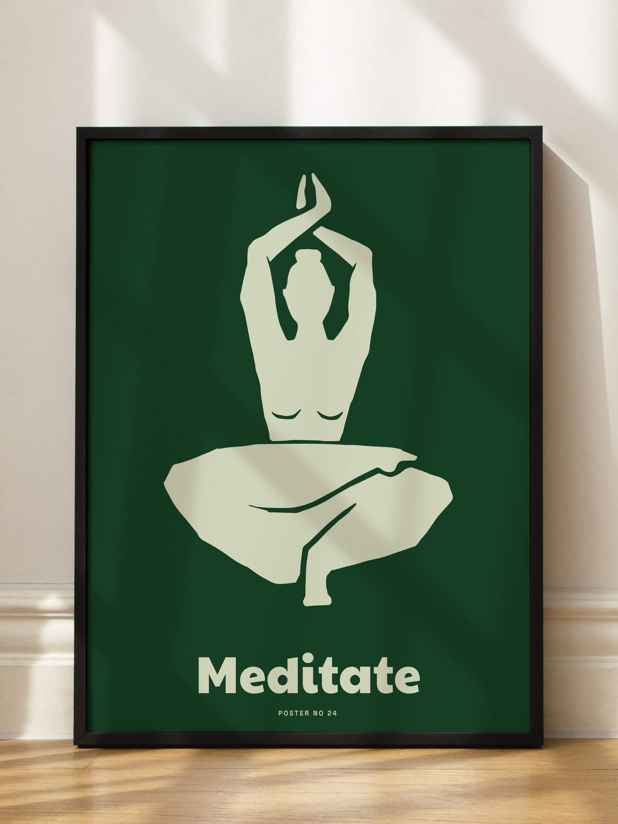 Meditate Poster