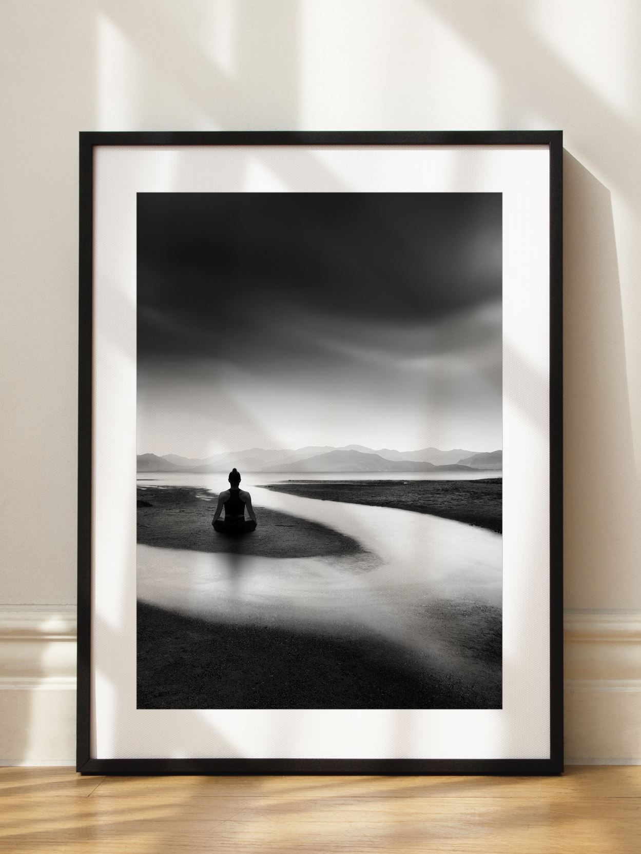Meditation by the River Poster