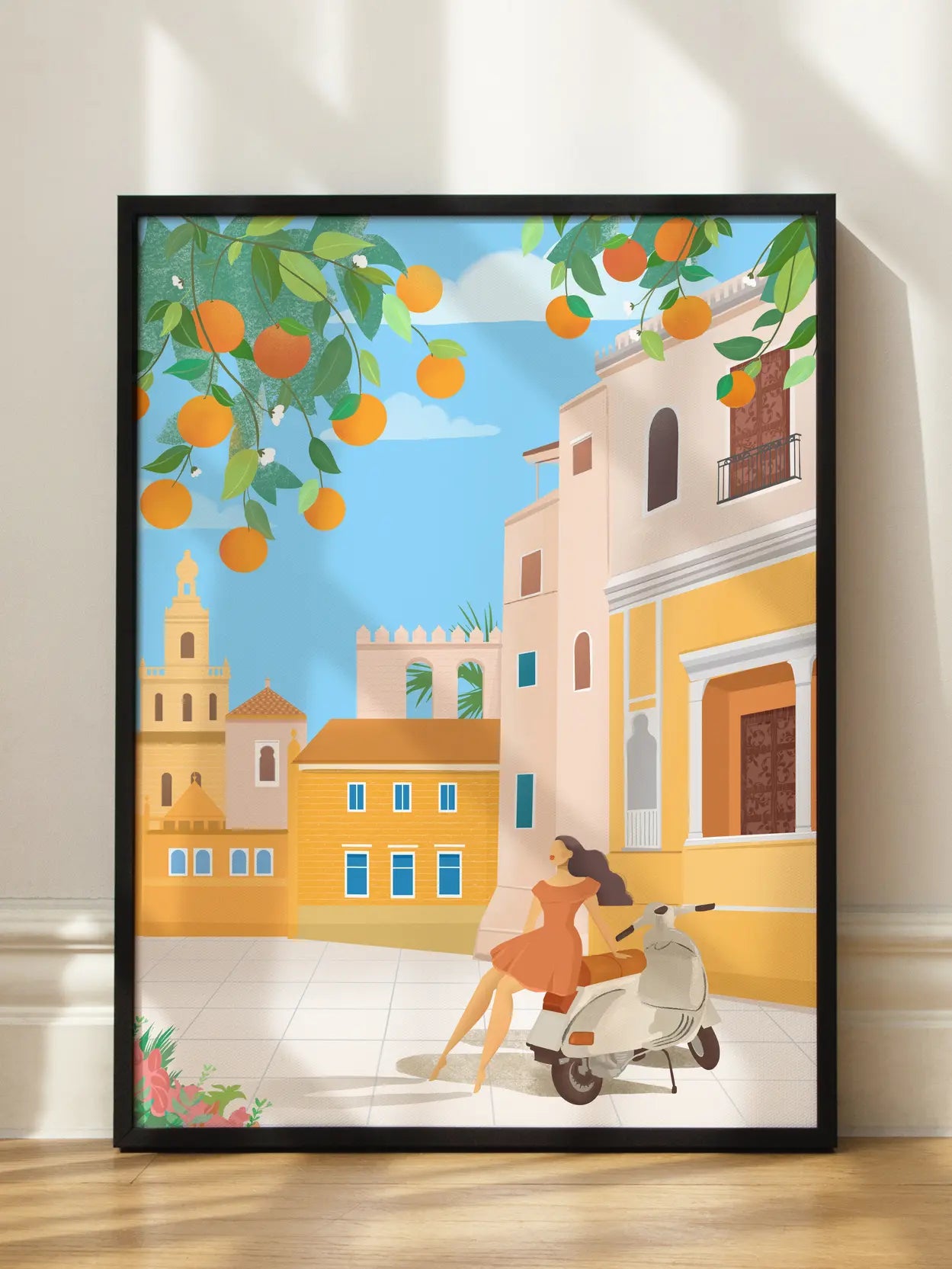 Mediterranean Street Scooter