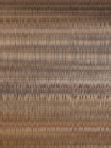 Ein Poster mit einem braunen, wellenförmigen Muster.