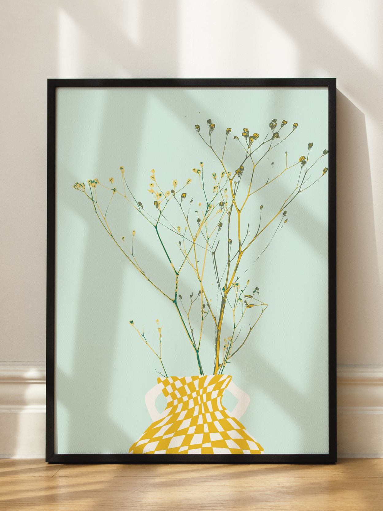 Minimal Floral Vase No2