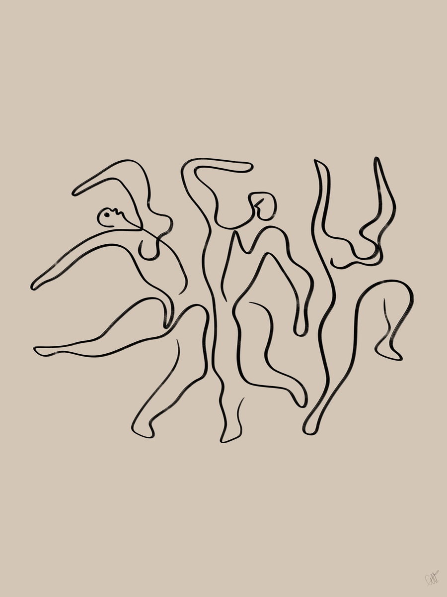 Minimalist Dance Poster