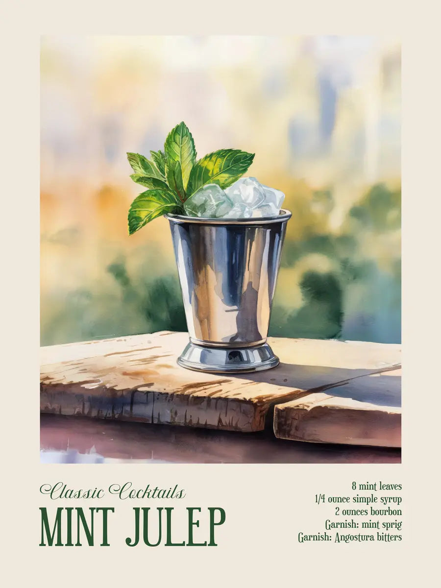 Mint Julep Poster