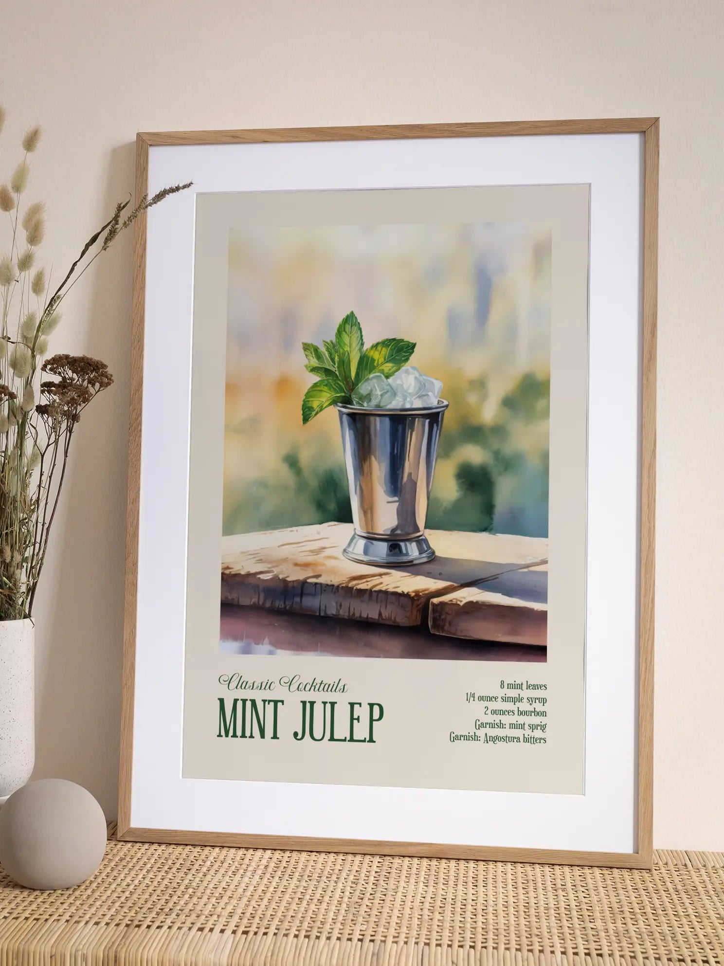 Mint Julep Poster