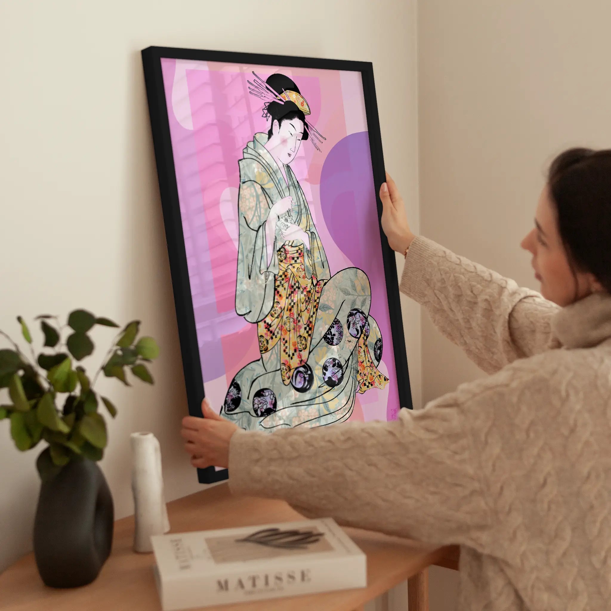 Modern Geisha wird aufgehängt