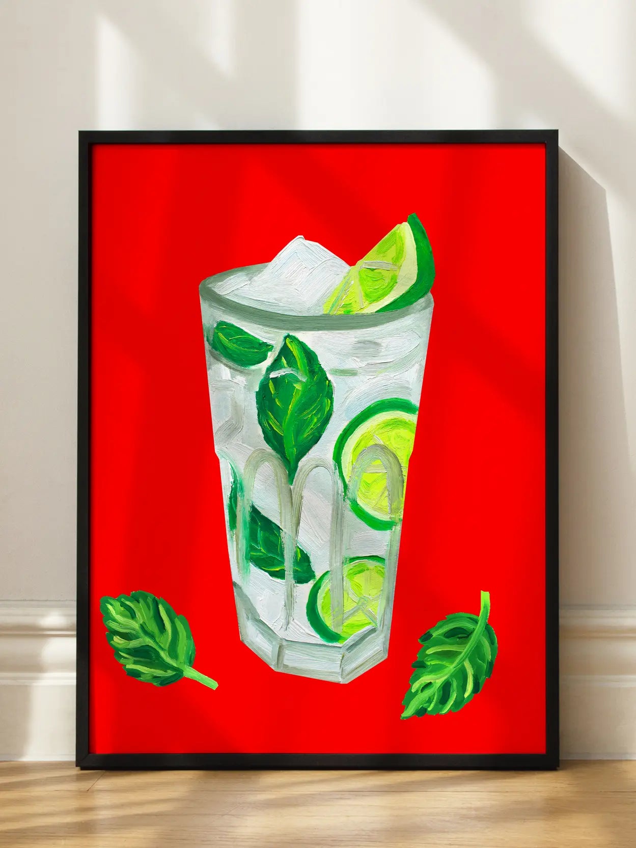 Mojito Art Poster