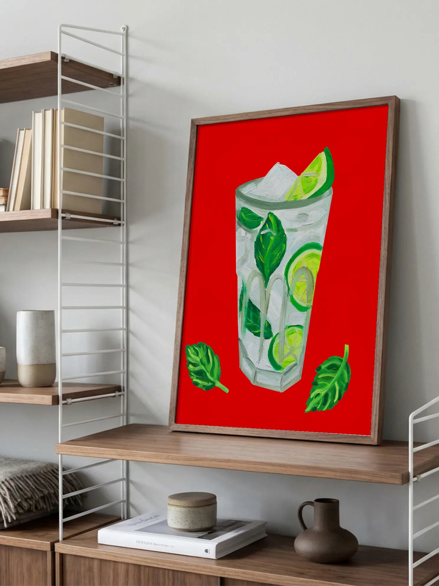 Mojito Art Poster