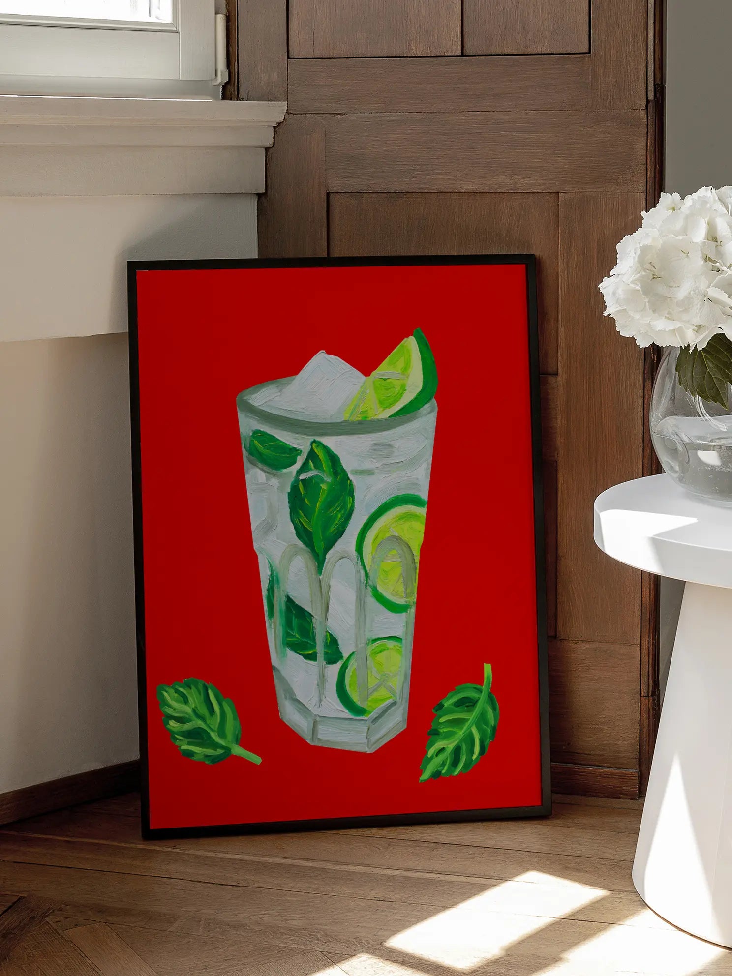 Mojito Art Poster