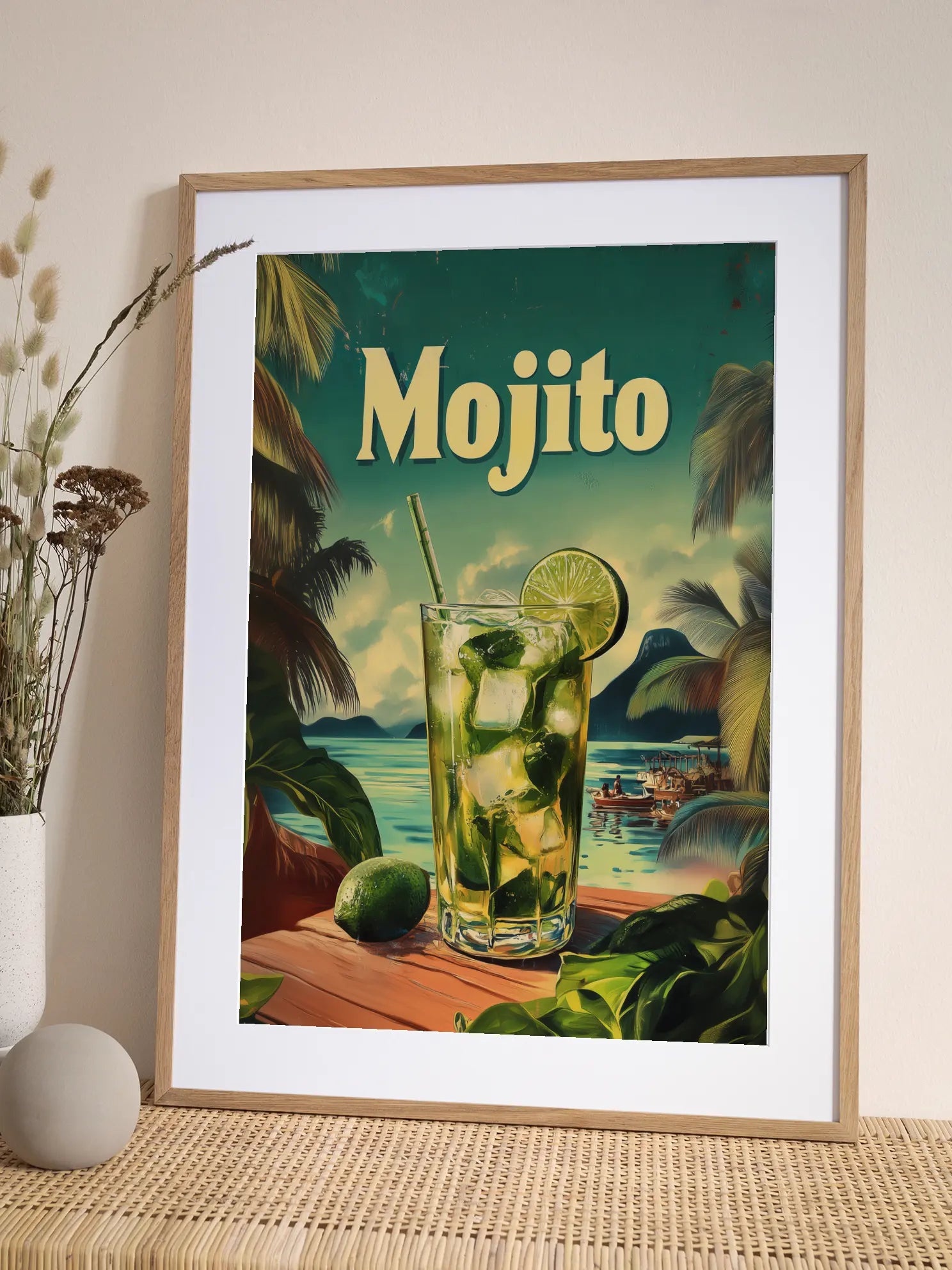 Mojito Vintage Poster