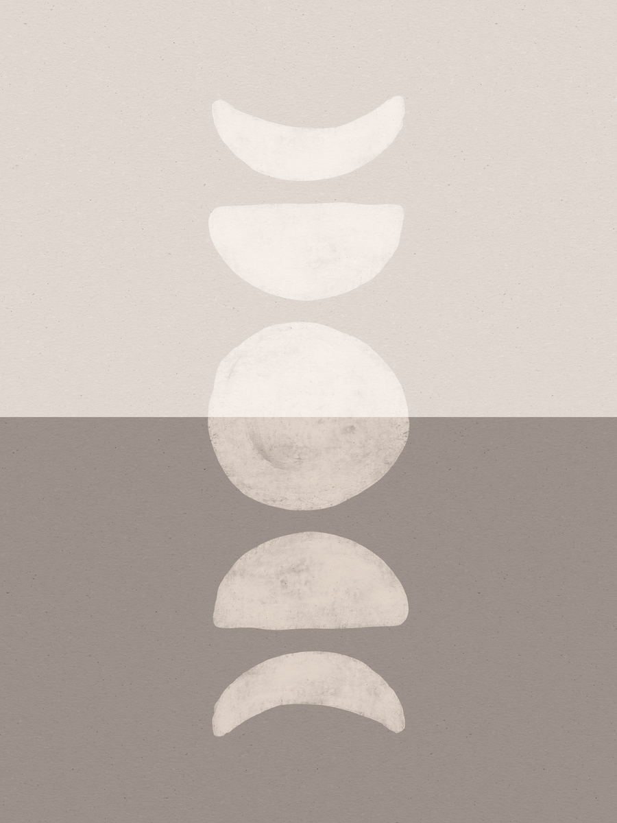 Moon Phases Poster