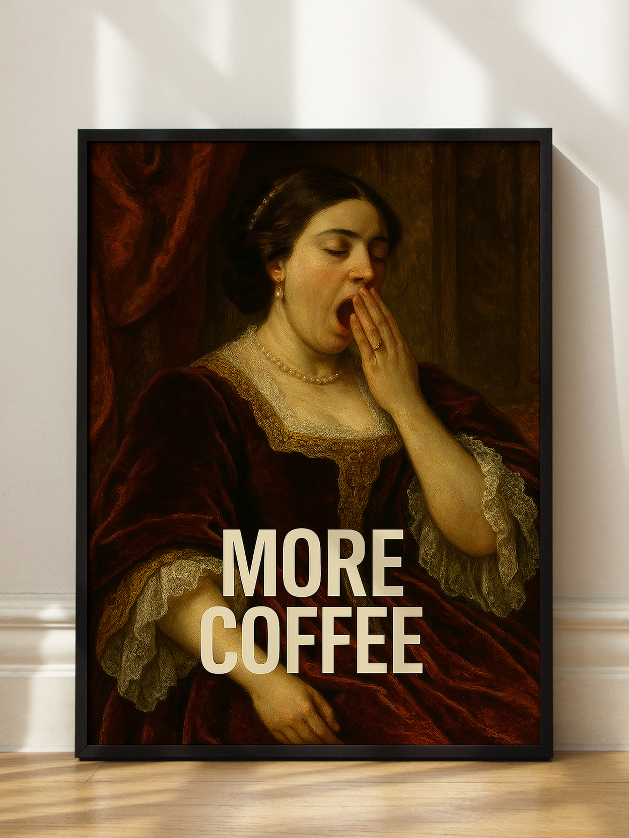 More Coffee Poster