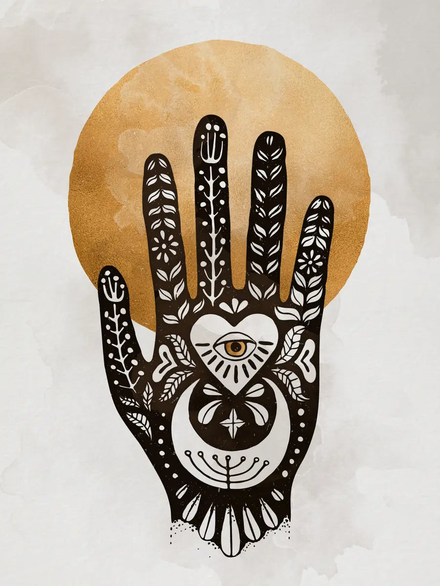 Mystic Hand Poster