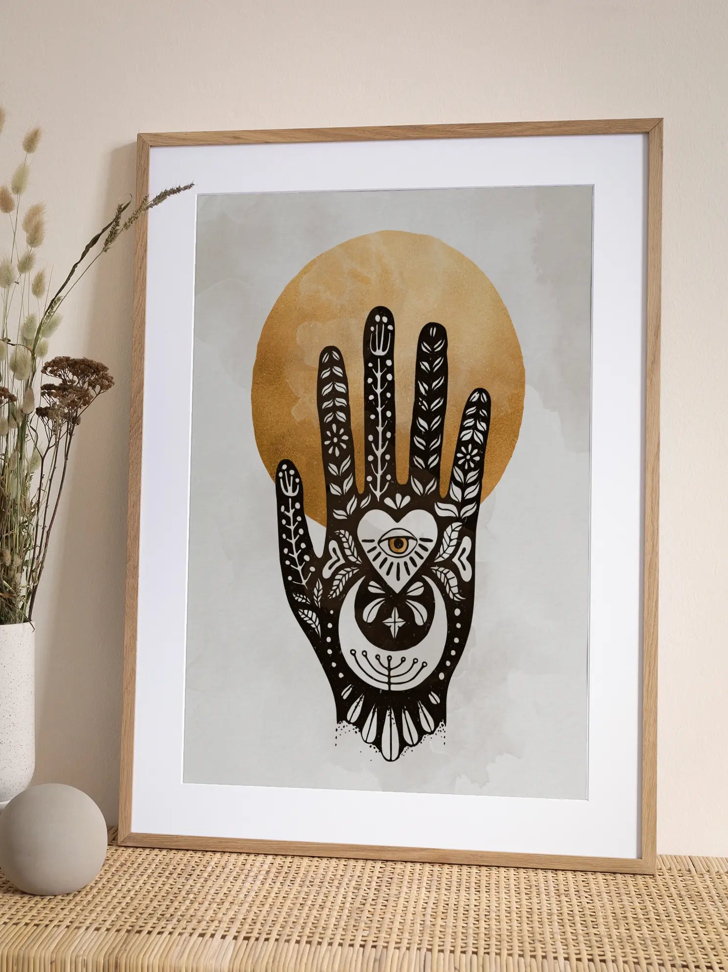 Mystic Hand Poster
