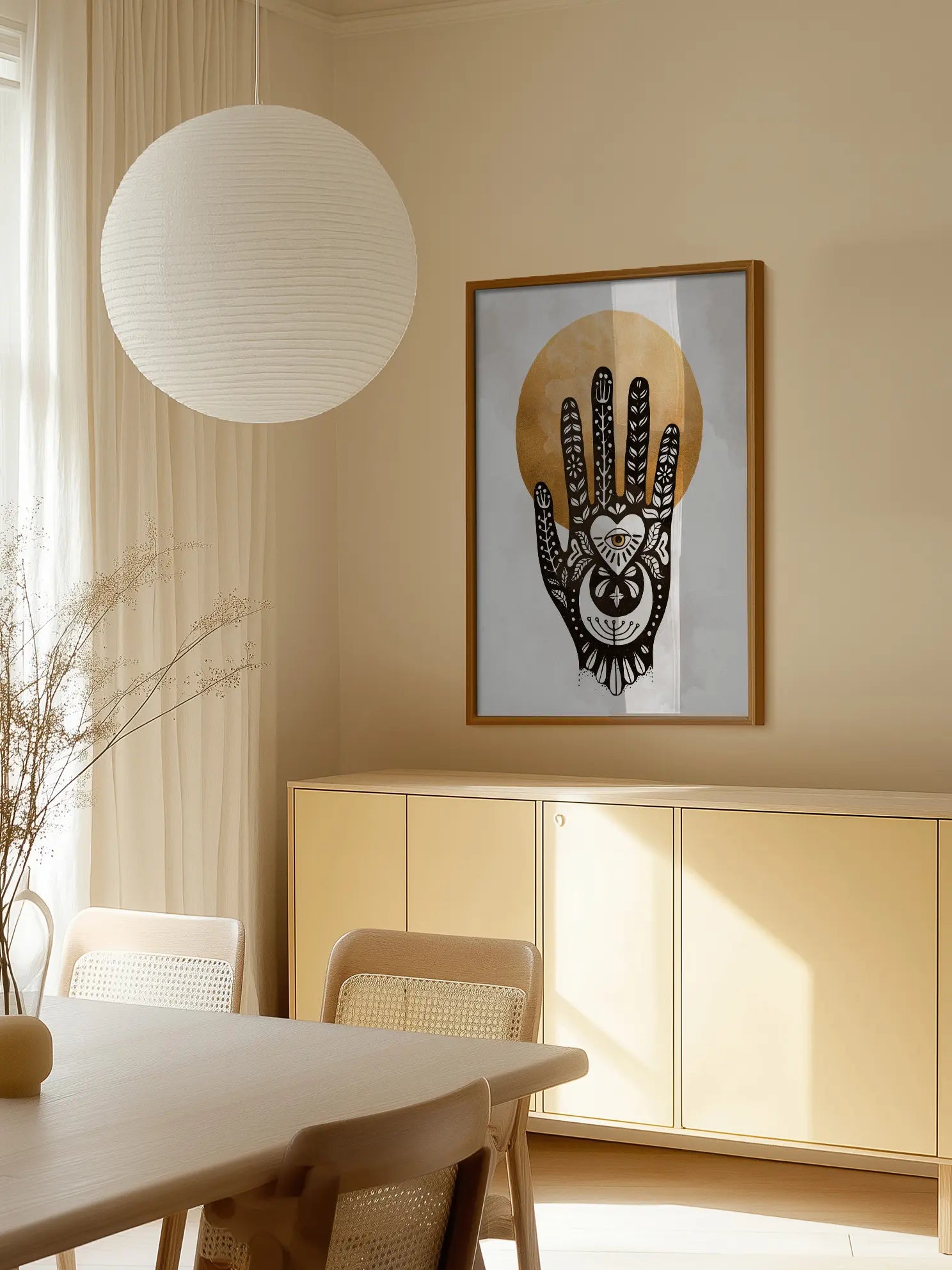 Mystic Hand Poster