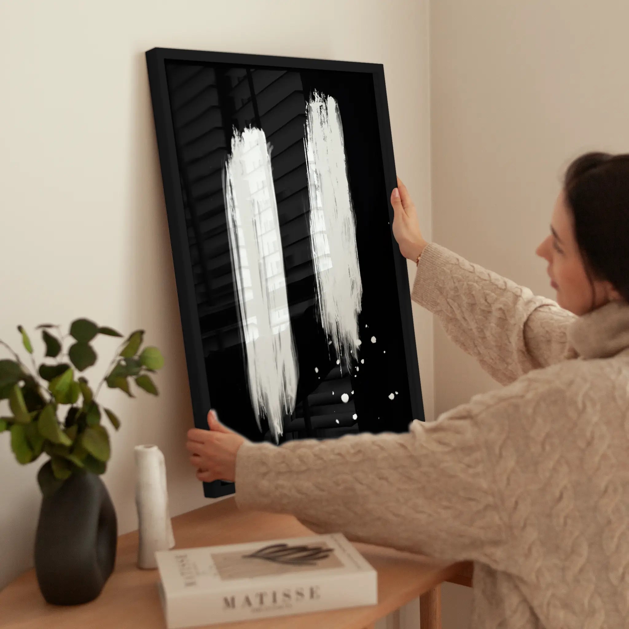 Negative Strokes wird aufgehängt