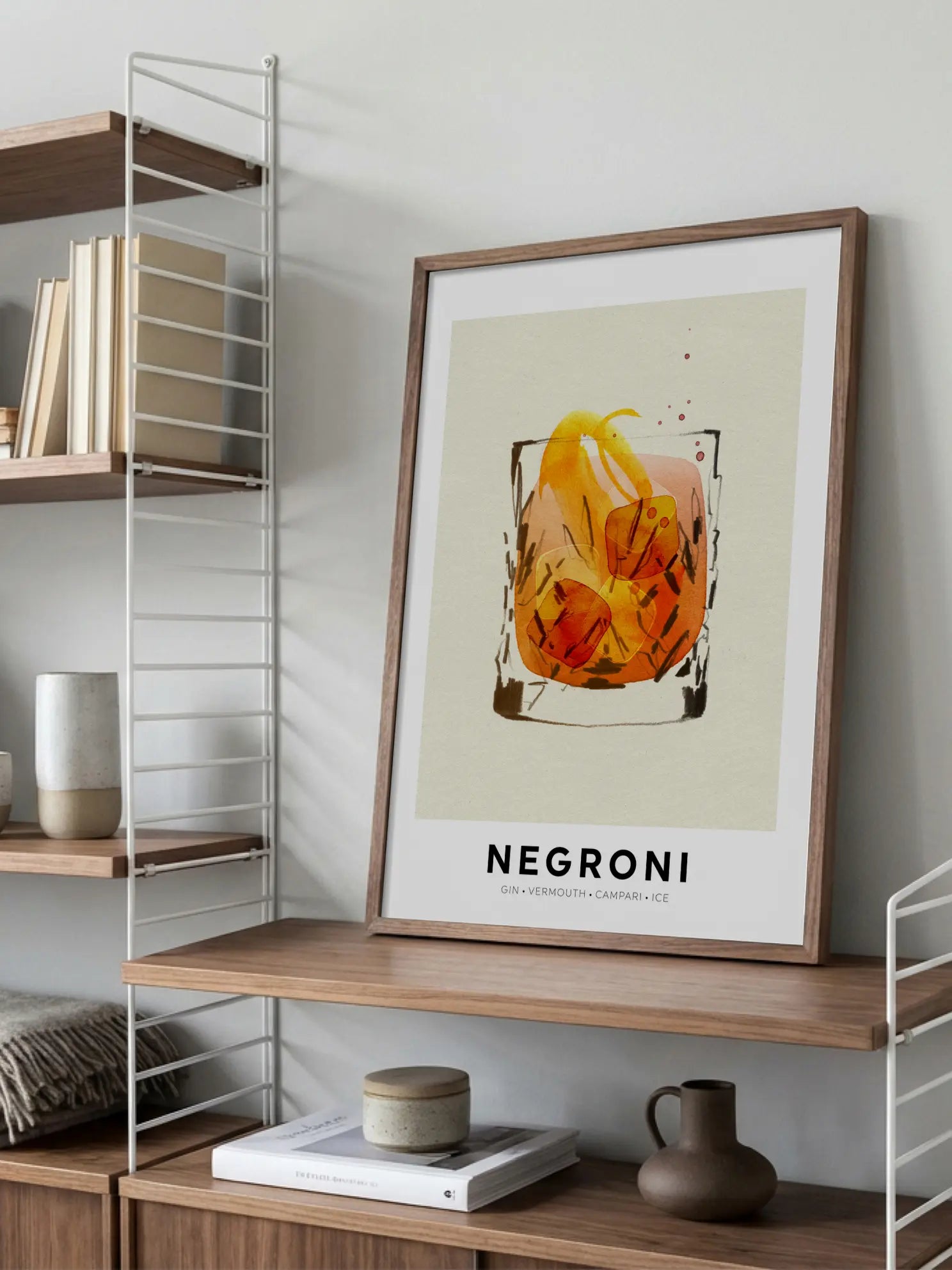 Negroni Graphic Poster