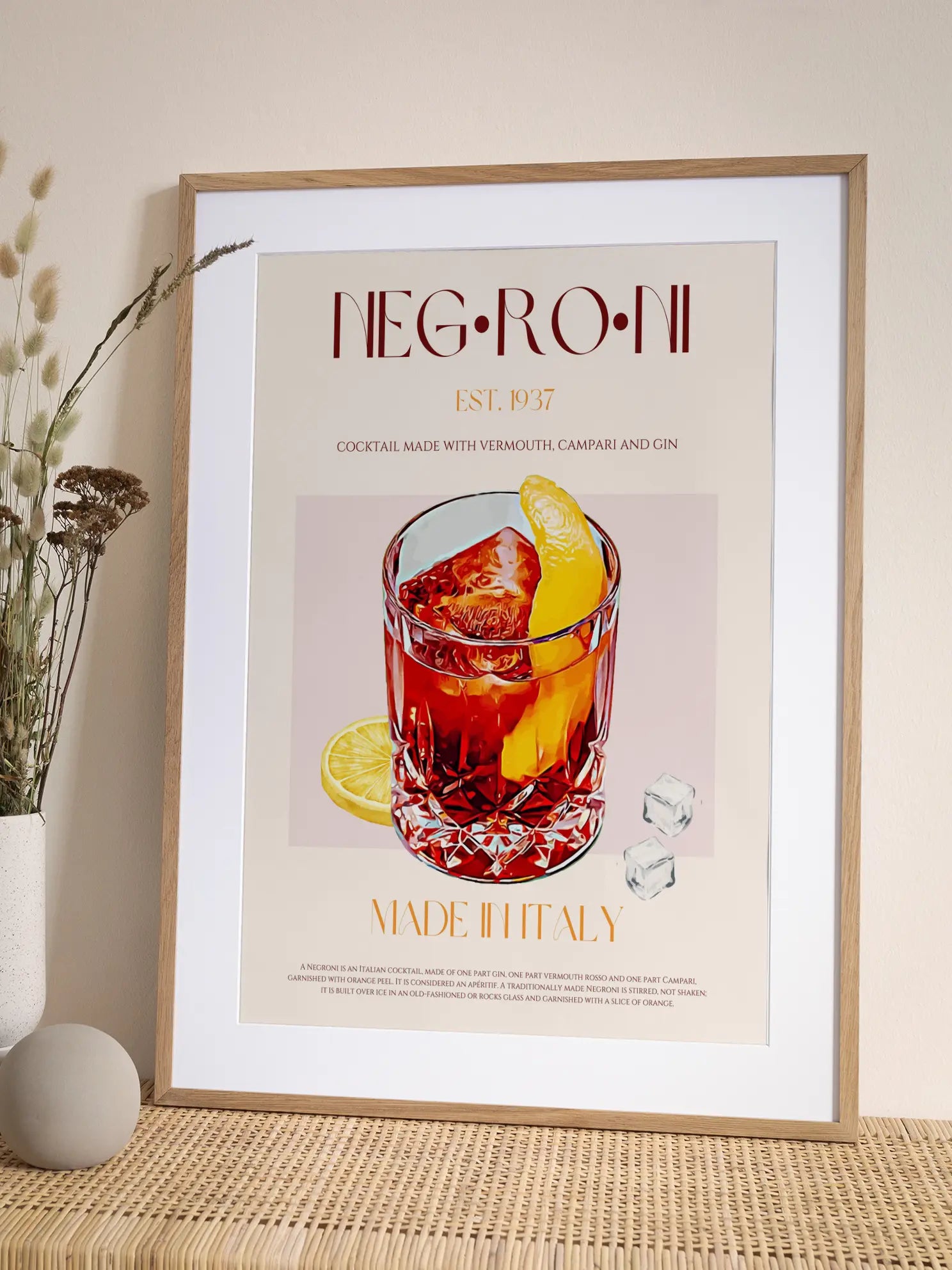 Negroni No2 Poster