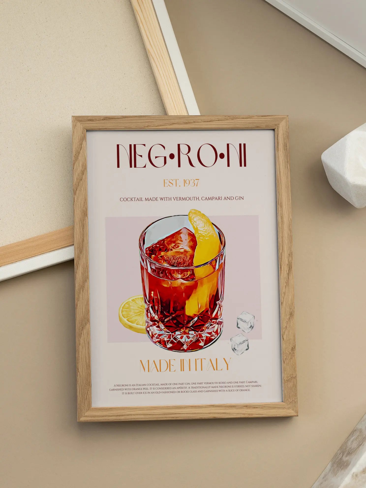 Negroni No2 Poster
