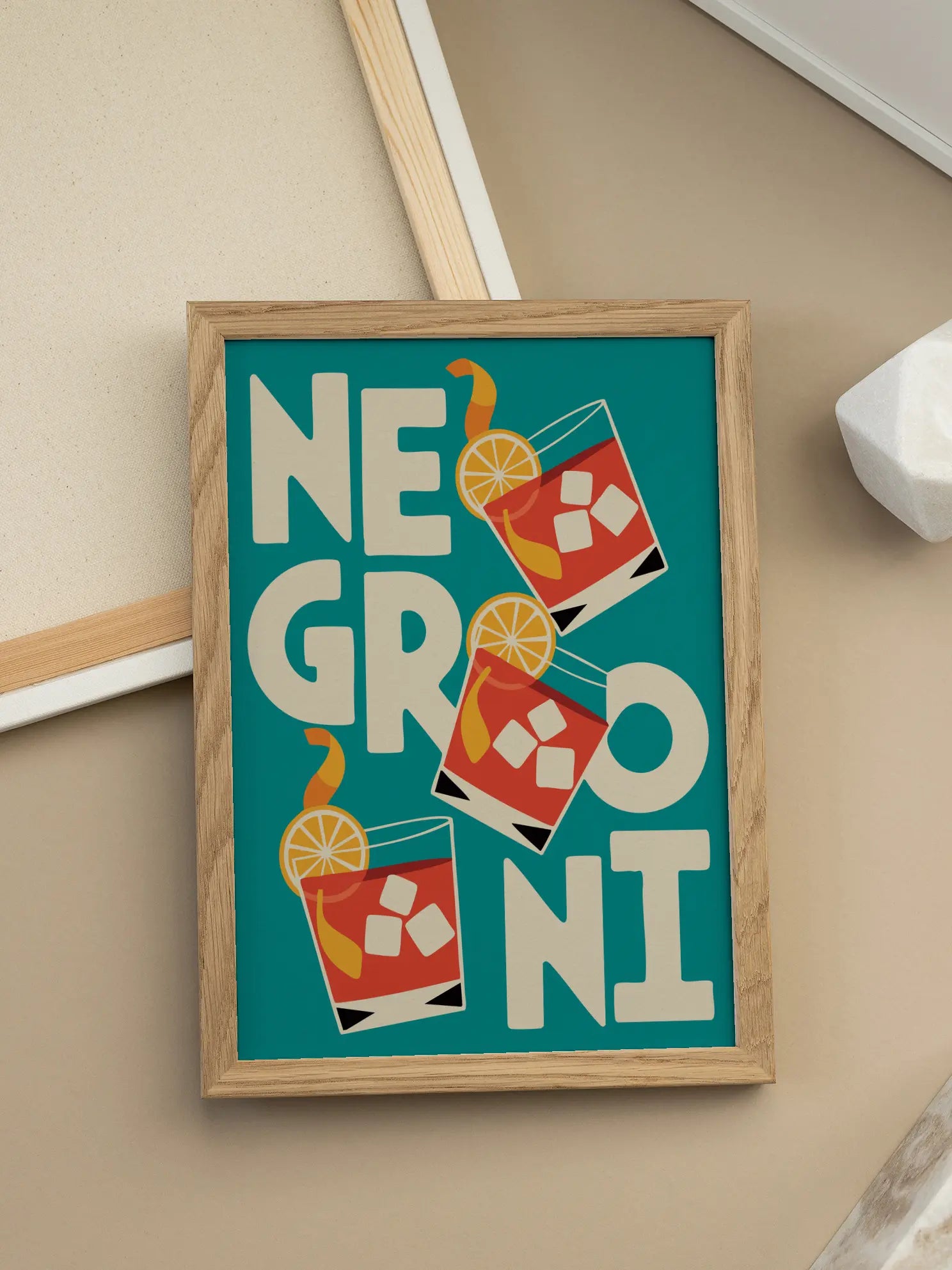 Negroni Times Three Poster