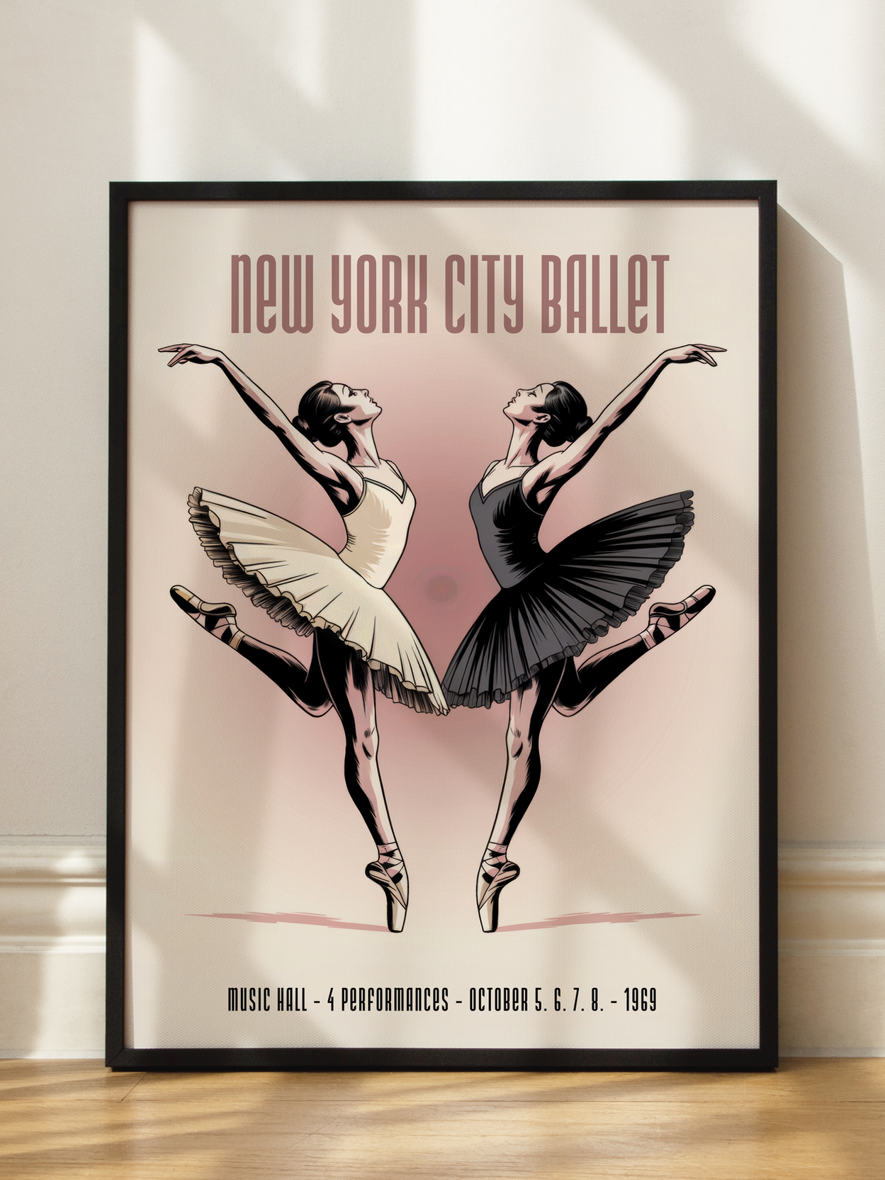New York City Ballet Poster