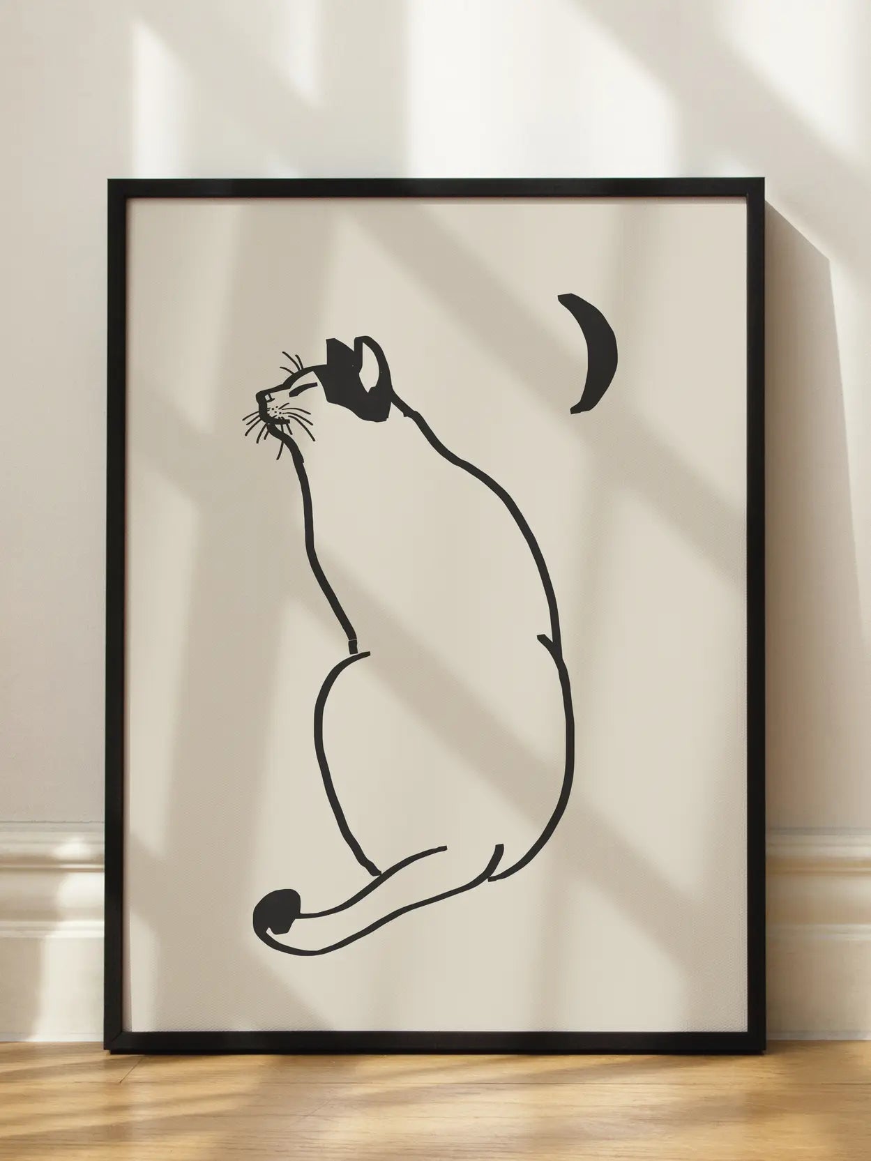 Night Cat Poster
