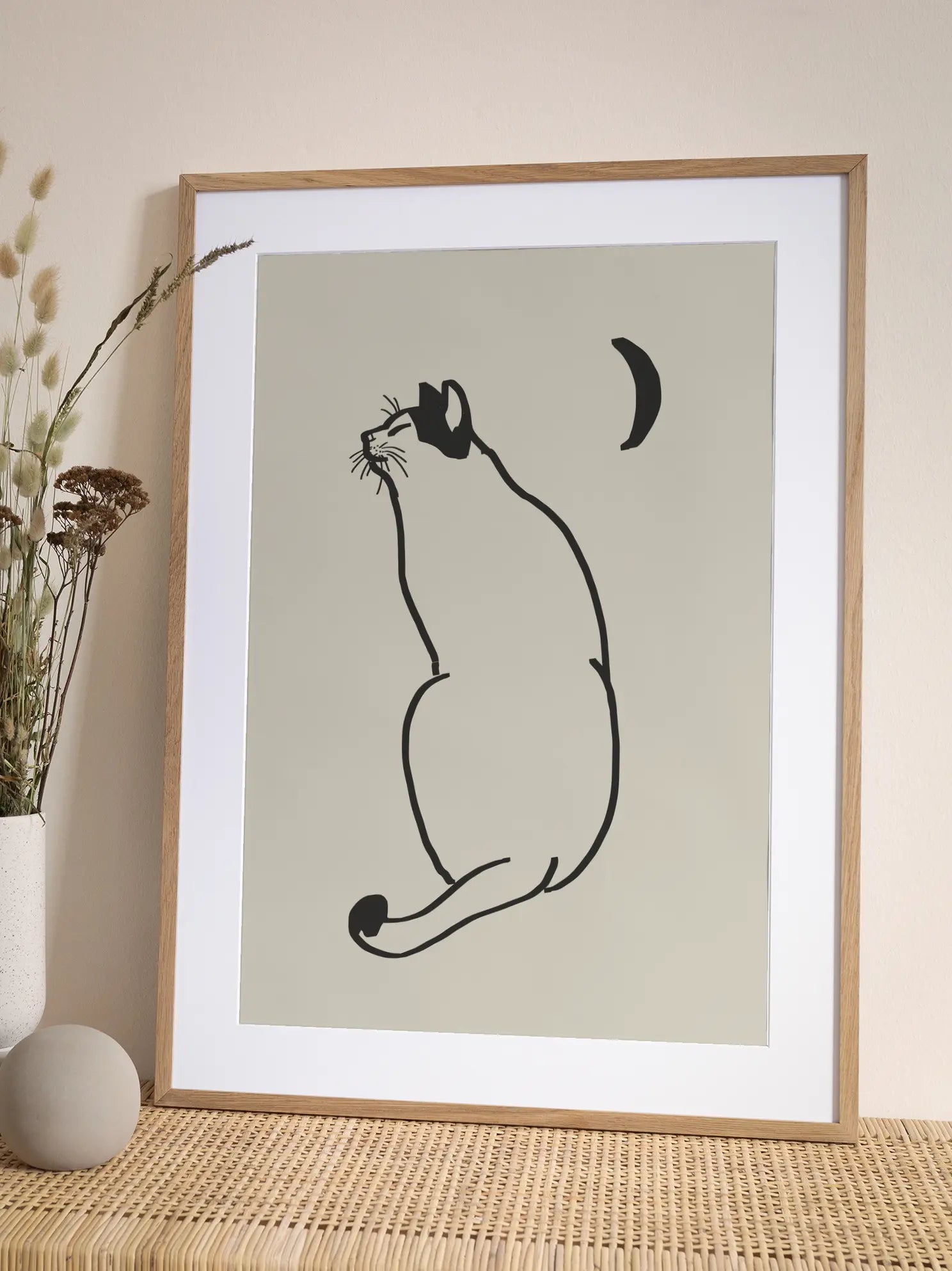 Night Cat Poster