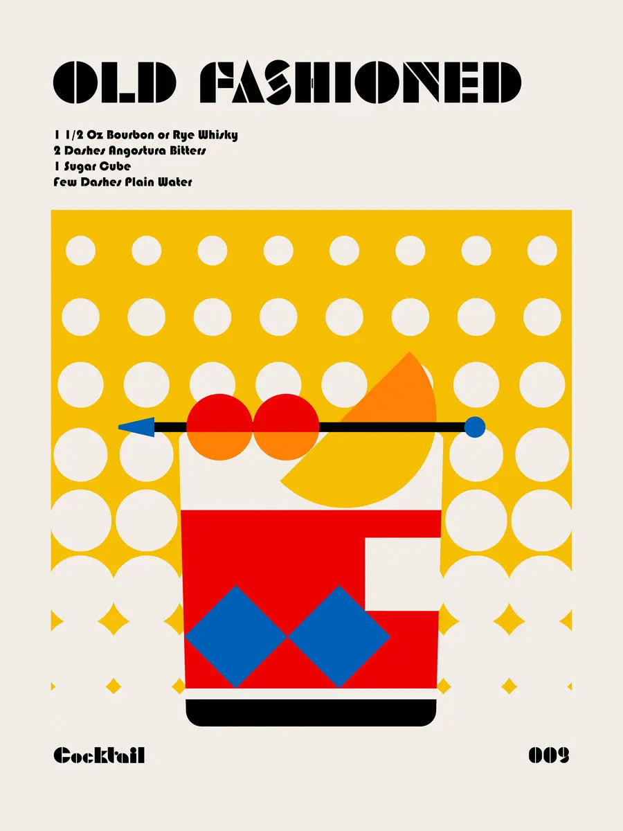 Old Fashioned Bauhaus Poster