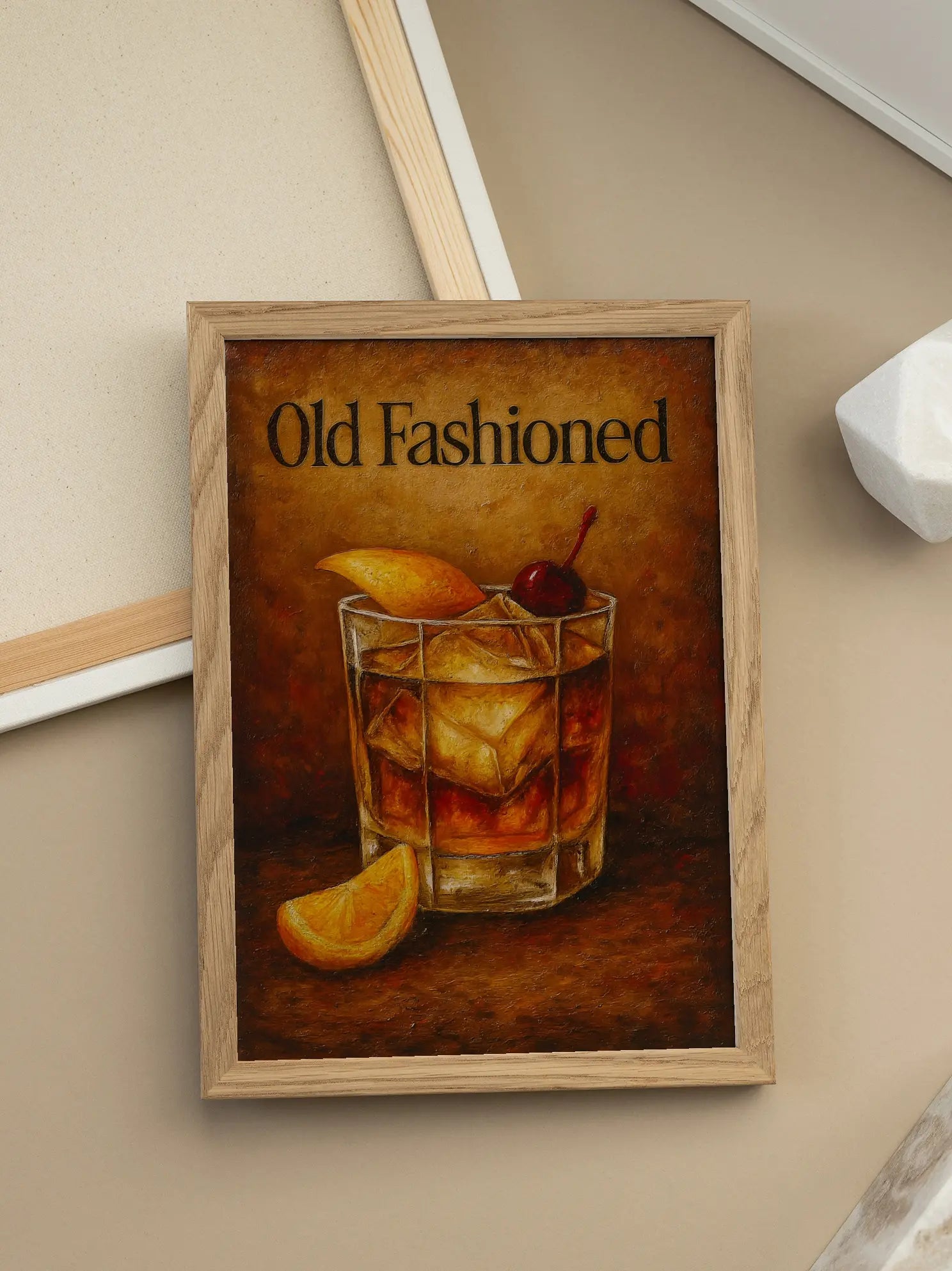 Old Fashioned Traditional Poster