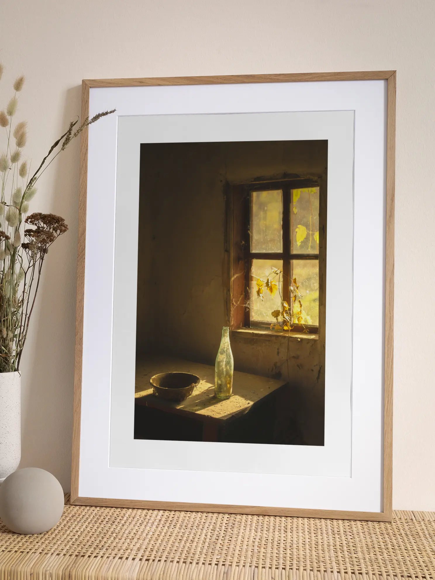 Old Window Poster