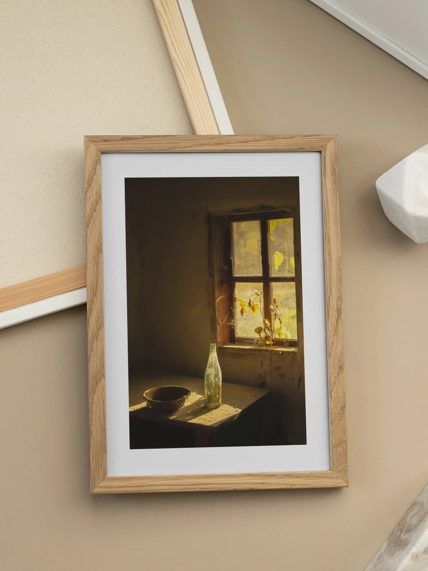 Old Window Poster