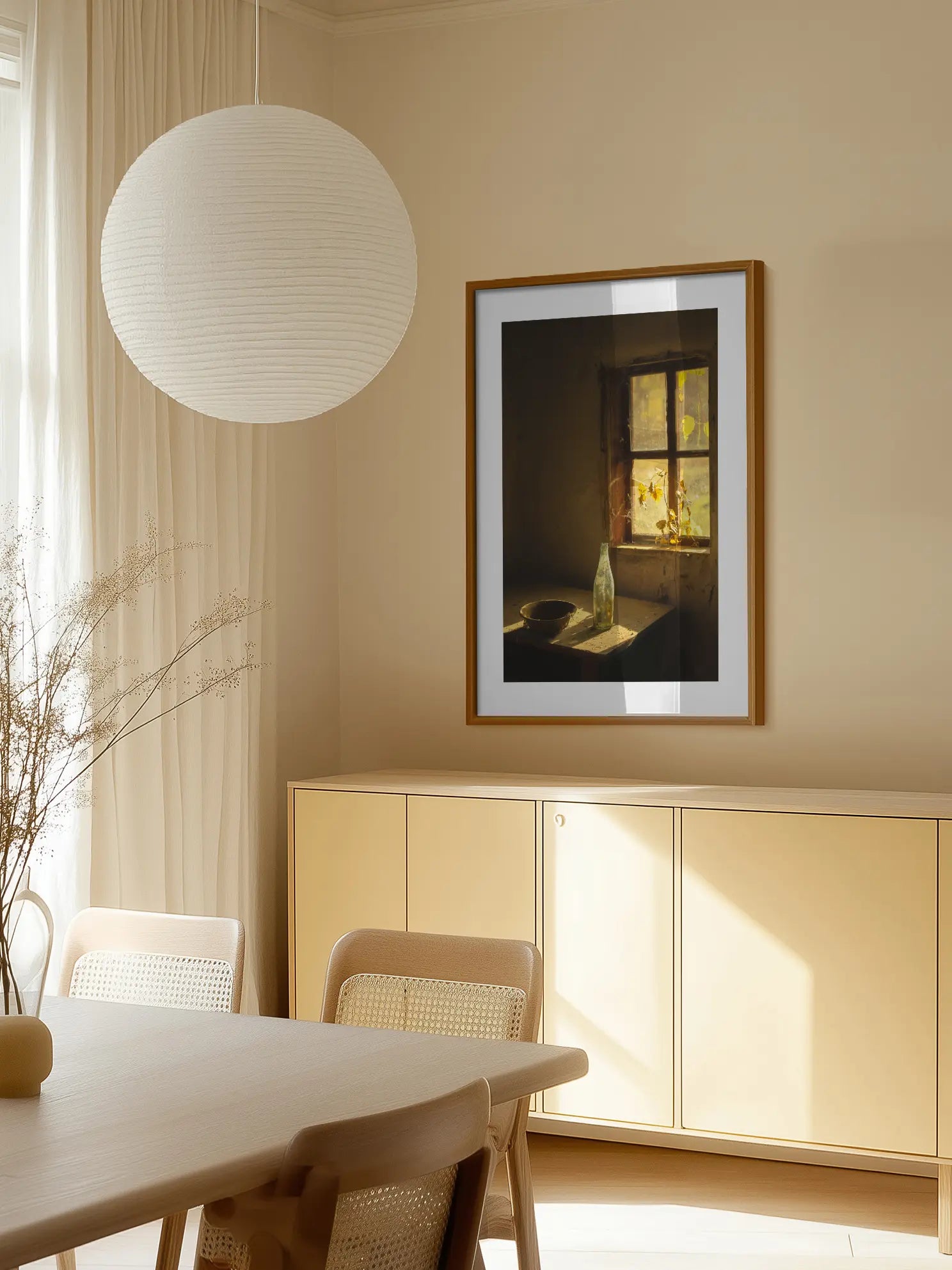 Old Window Poster