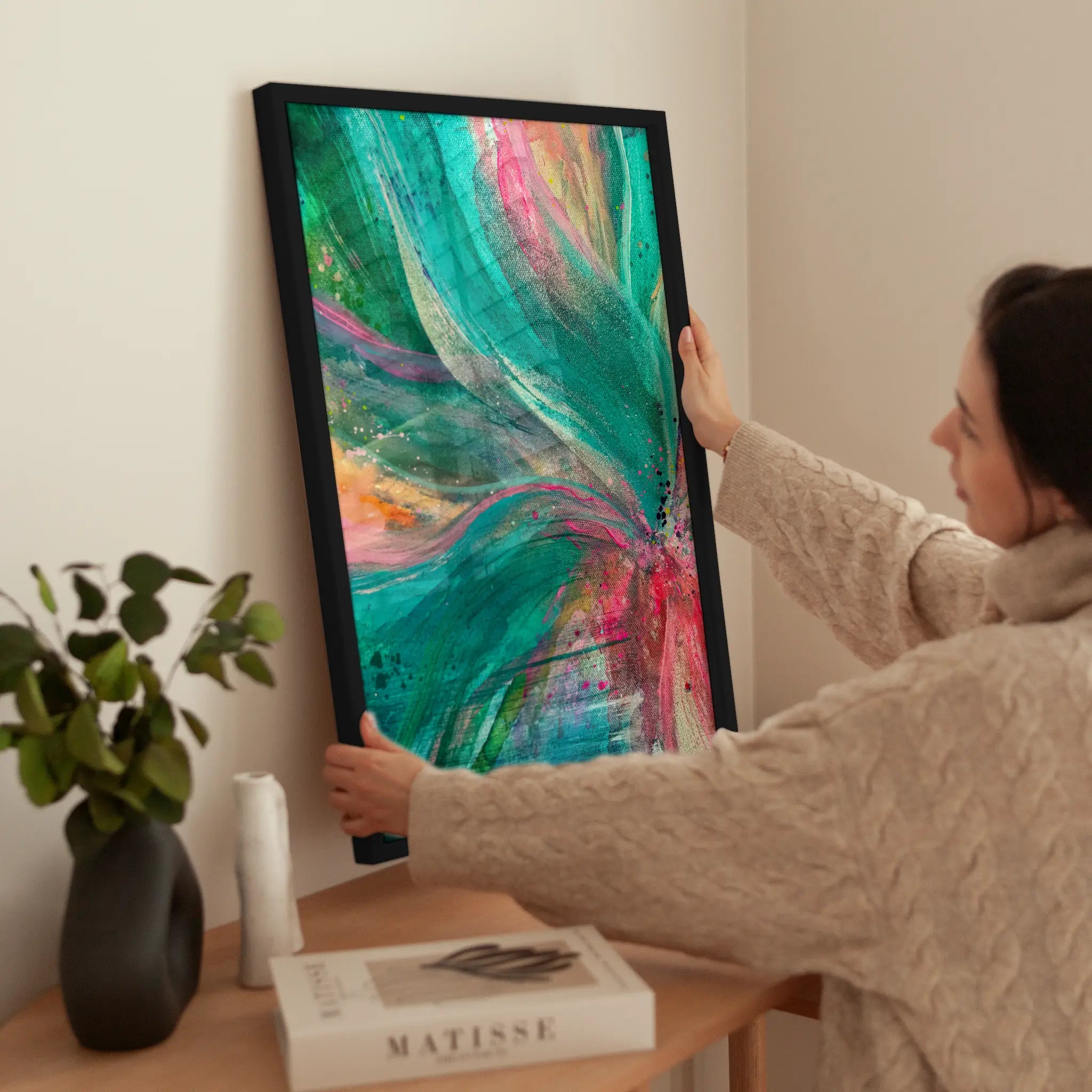 One In a Million wird aufgehängt