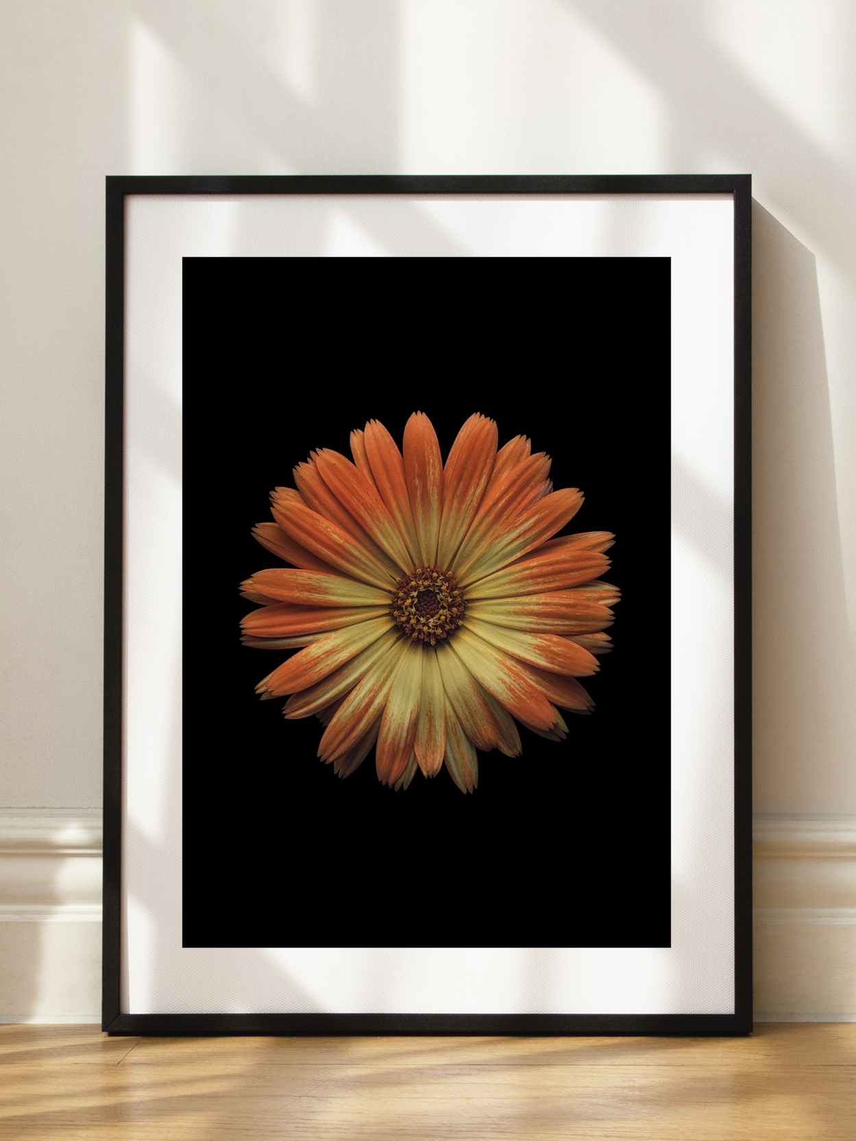 Orange Flower Poster
