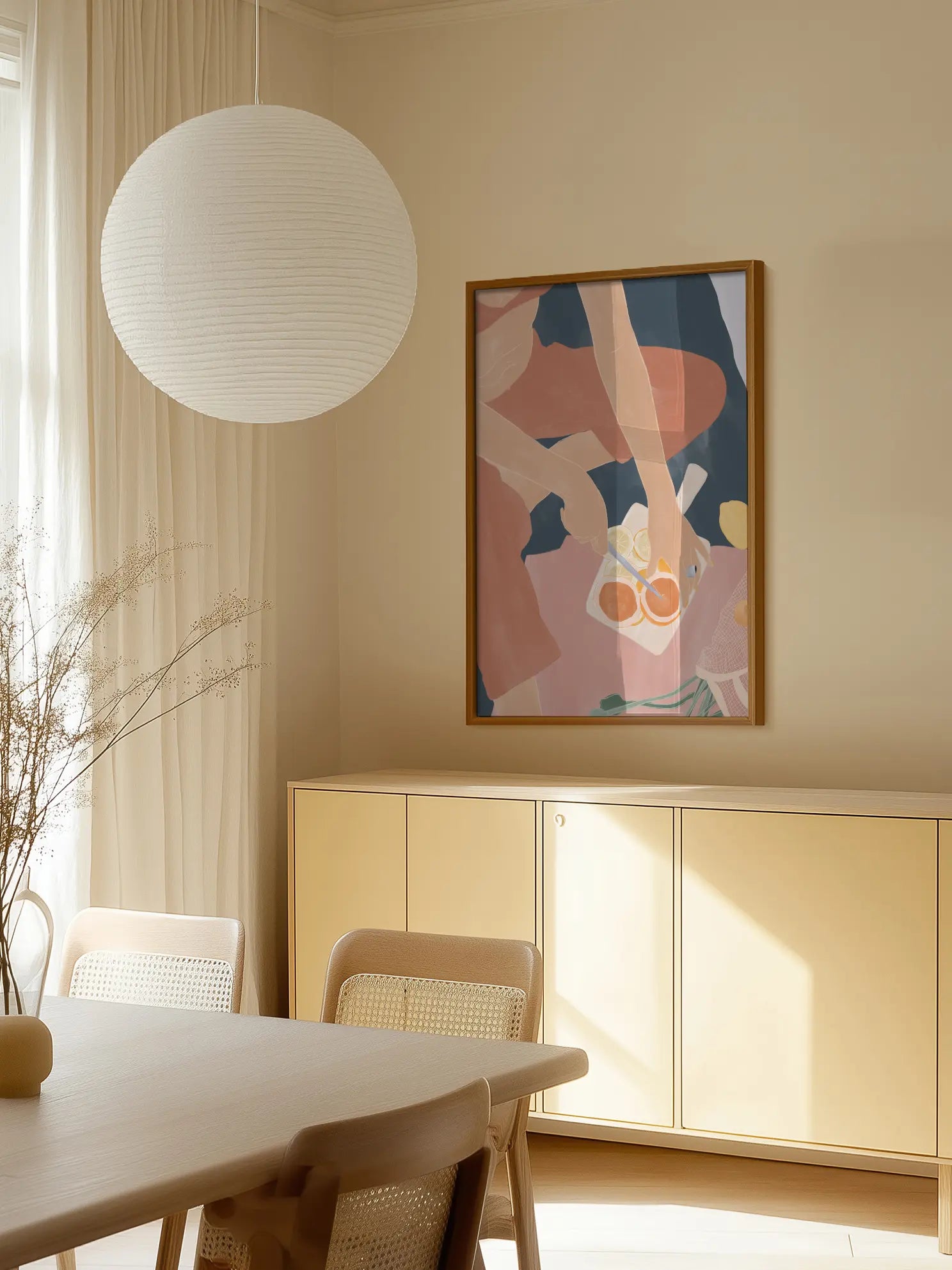 Orange Slices Poster