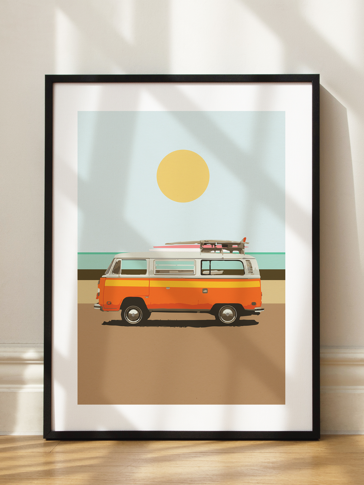 Orange Van